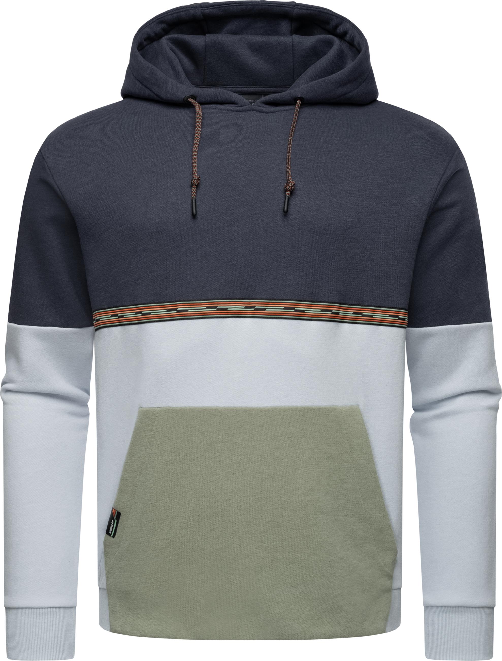 Herren Kapuzensweatshirt "Blocky Hoody" Navy