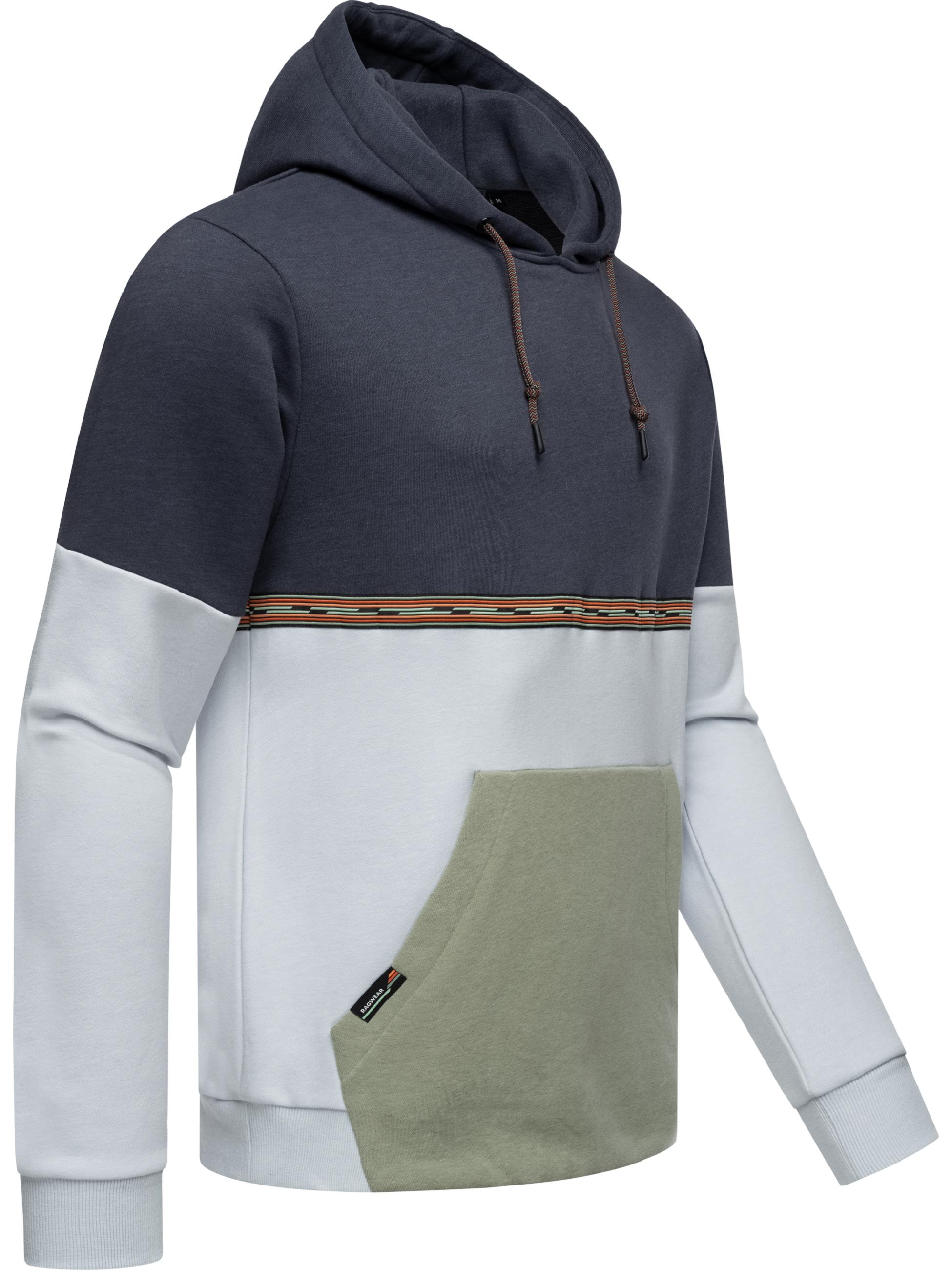 Herren Kapuzensweatshirt "Blocky Hoody" Navy