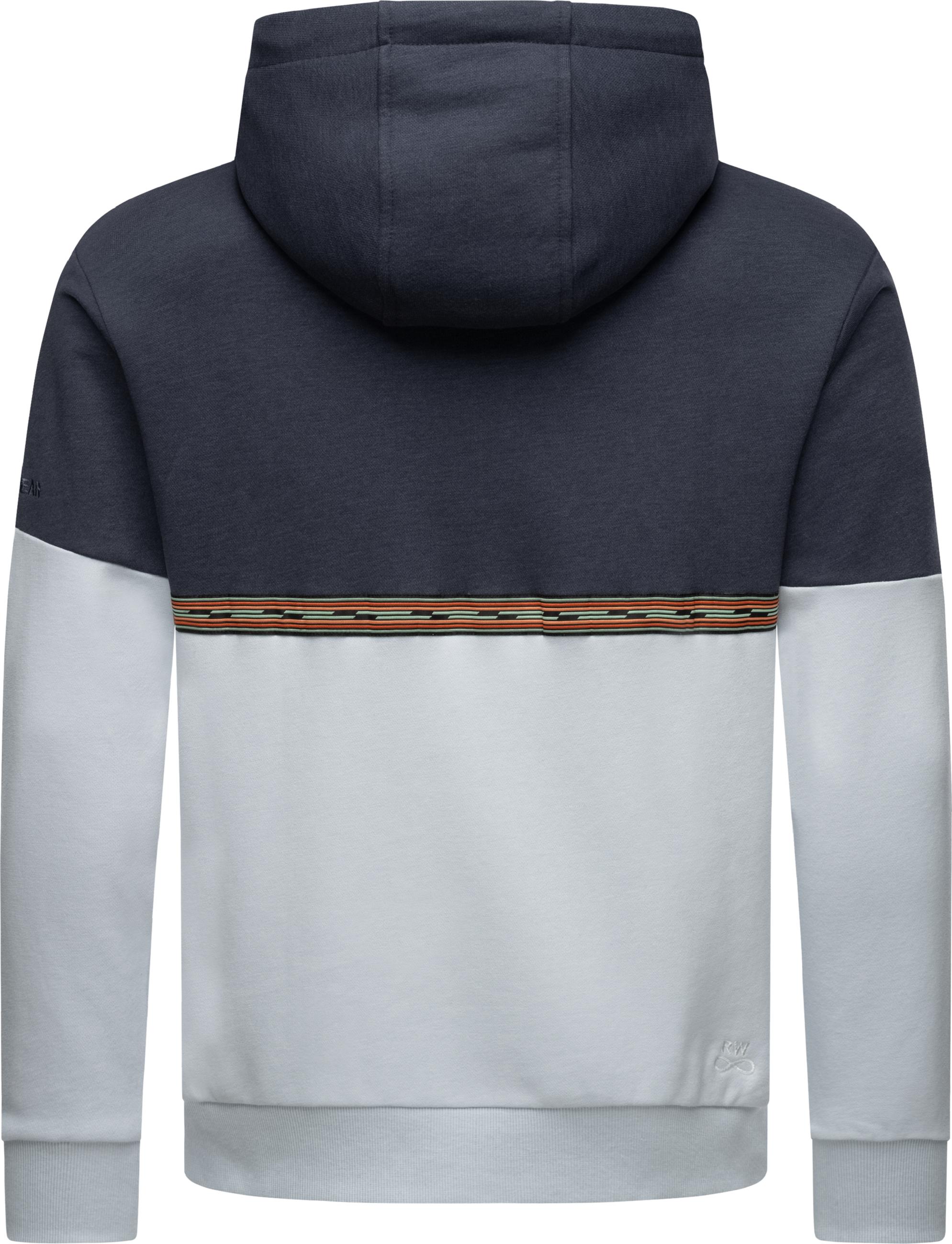 Herren Kapuzensweatshirt "Blocky Hoody" Navy