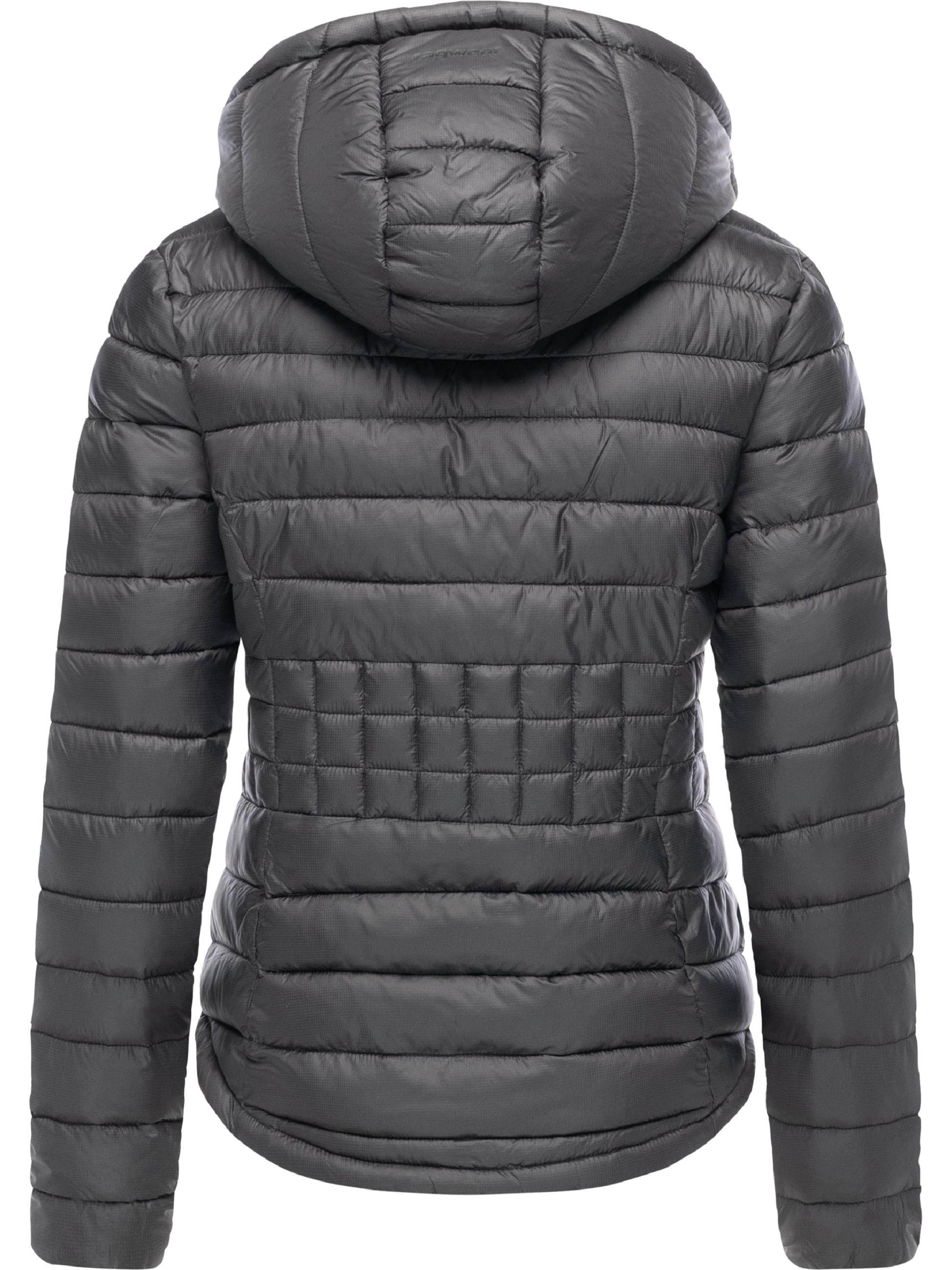 Steppjacke mit abnehmbarer Kapuze "Bobie" Black