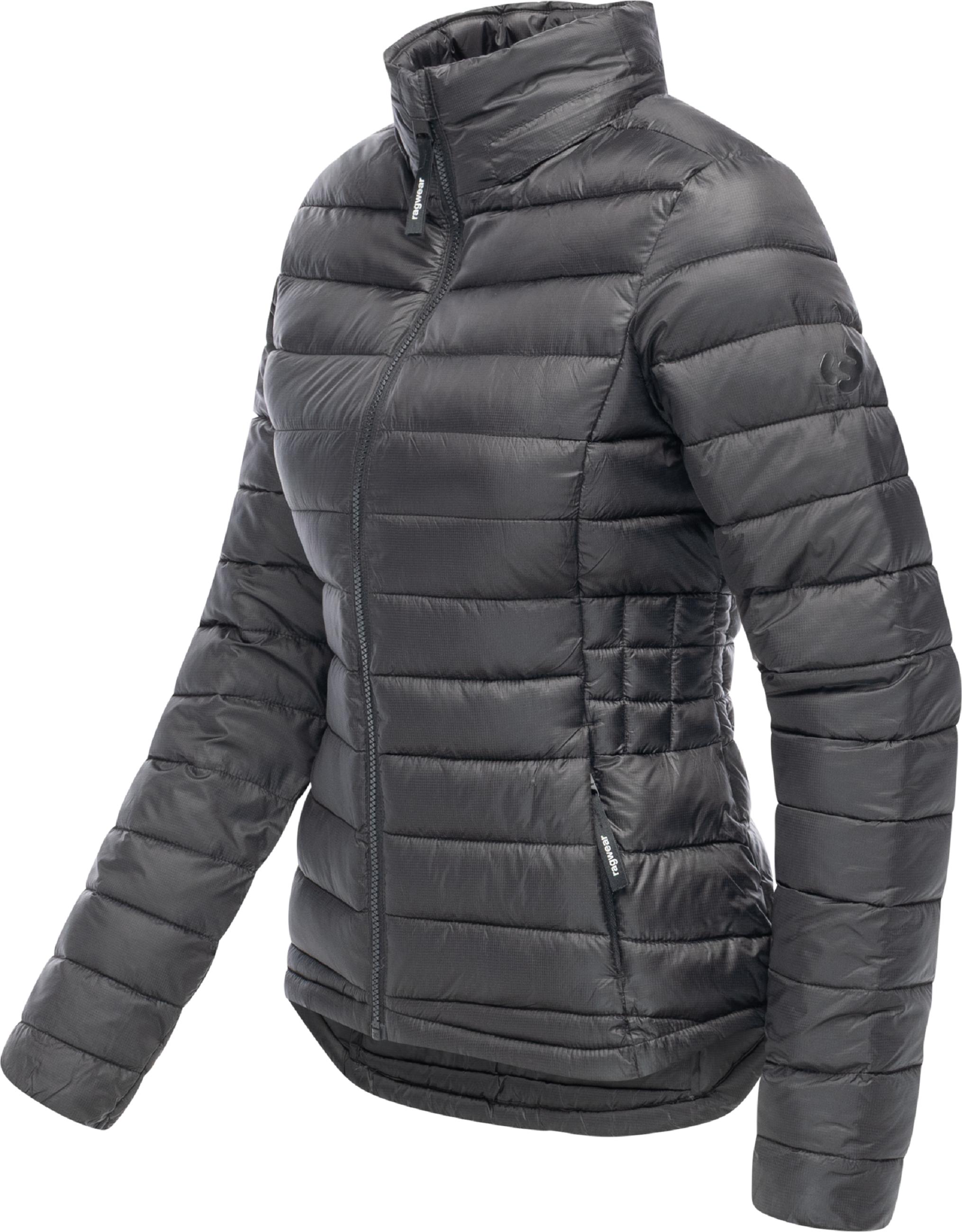 Steppjacke mit abnehmbarer Kapuze "Bobie" Black