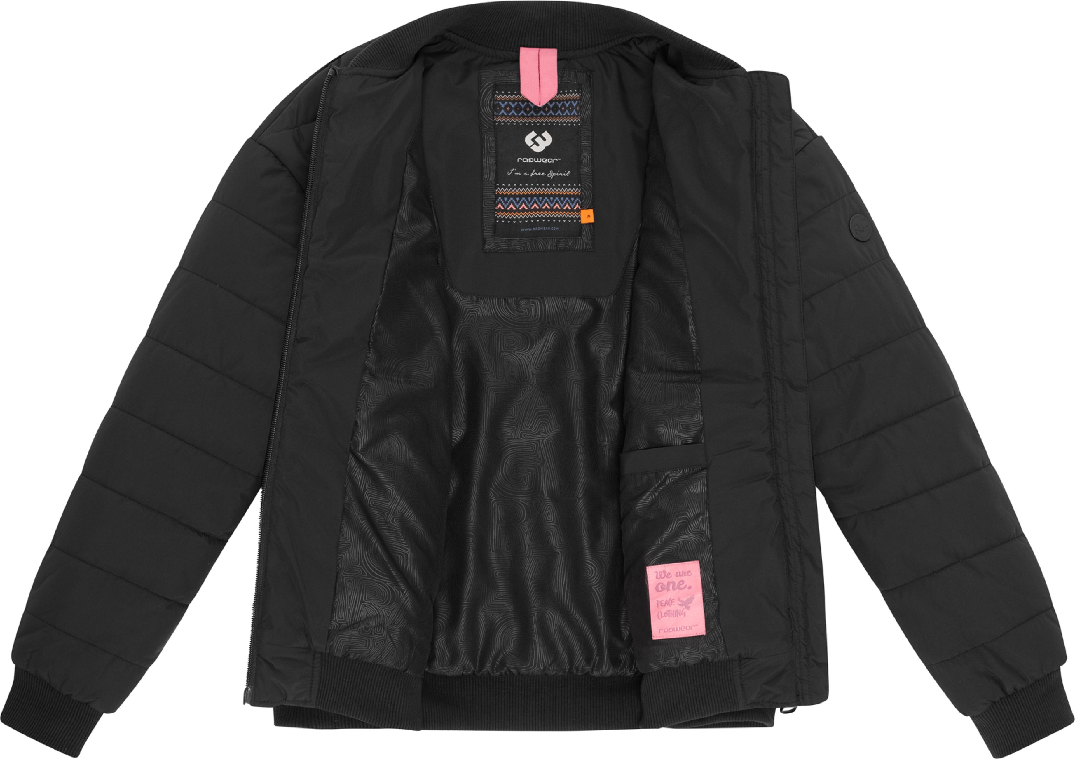 Wasserdichte Bomberjacke "Bombina" Black