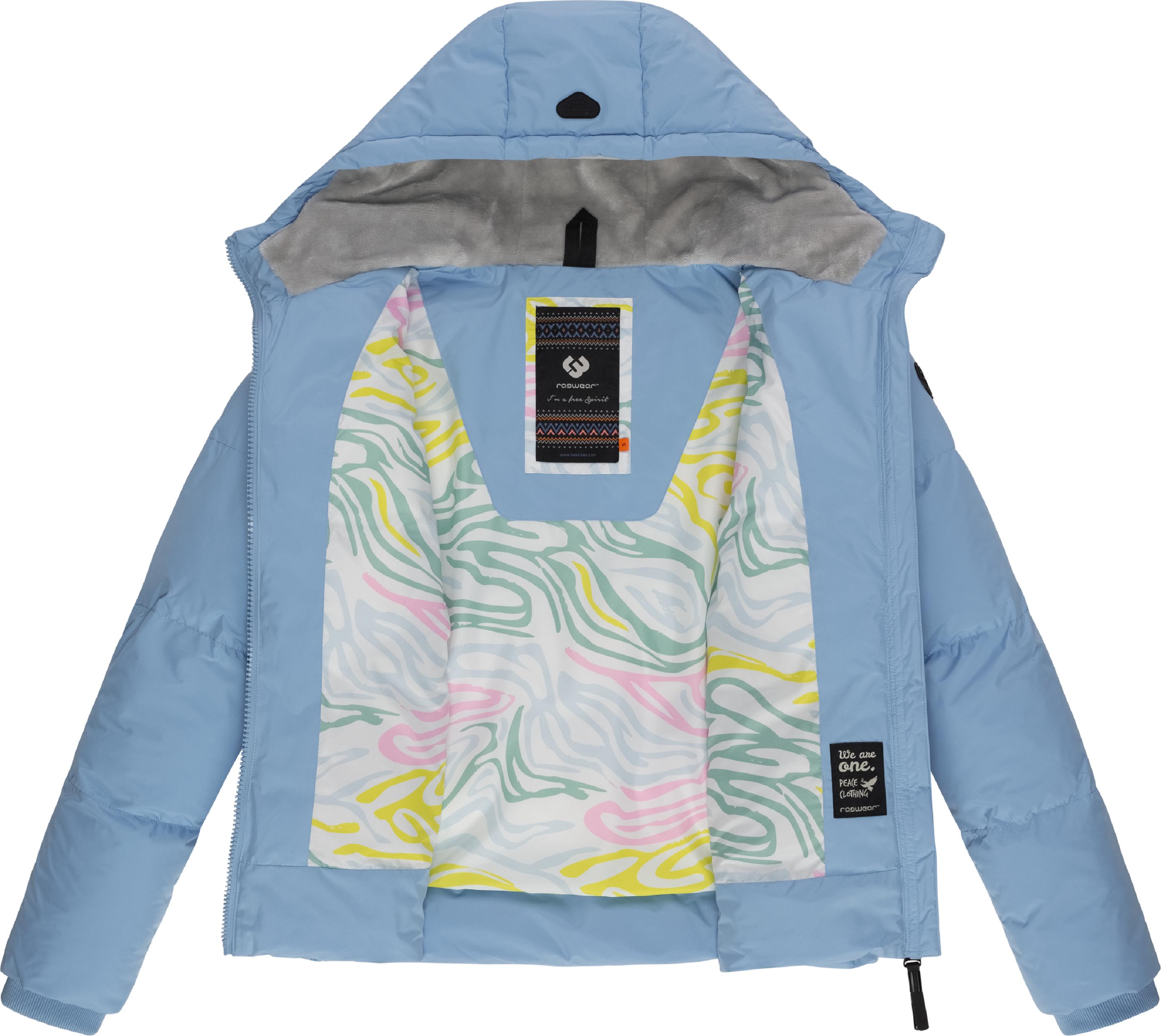 Wasserdichte Winter Steppjacke mit Kapuze "Briony" Cloud