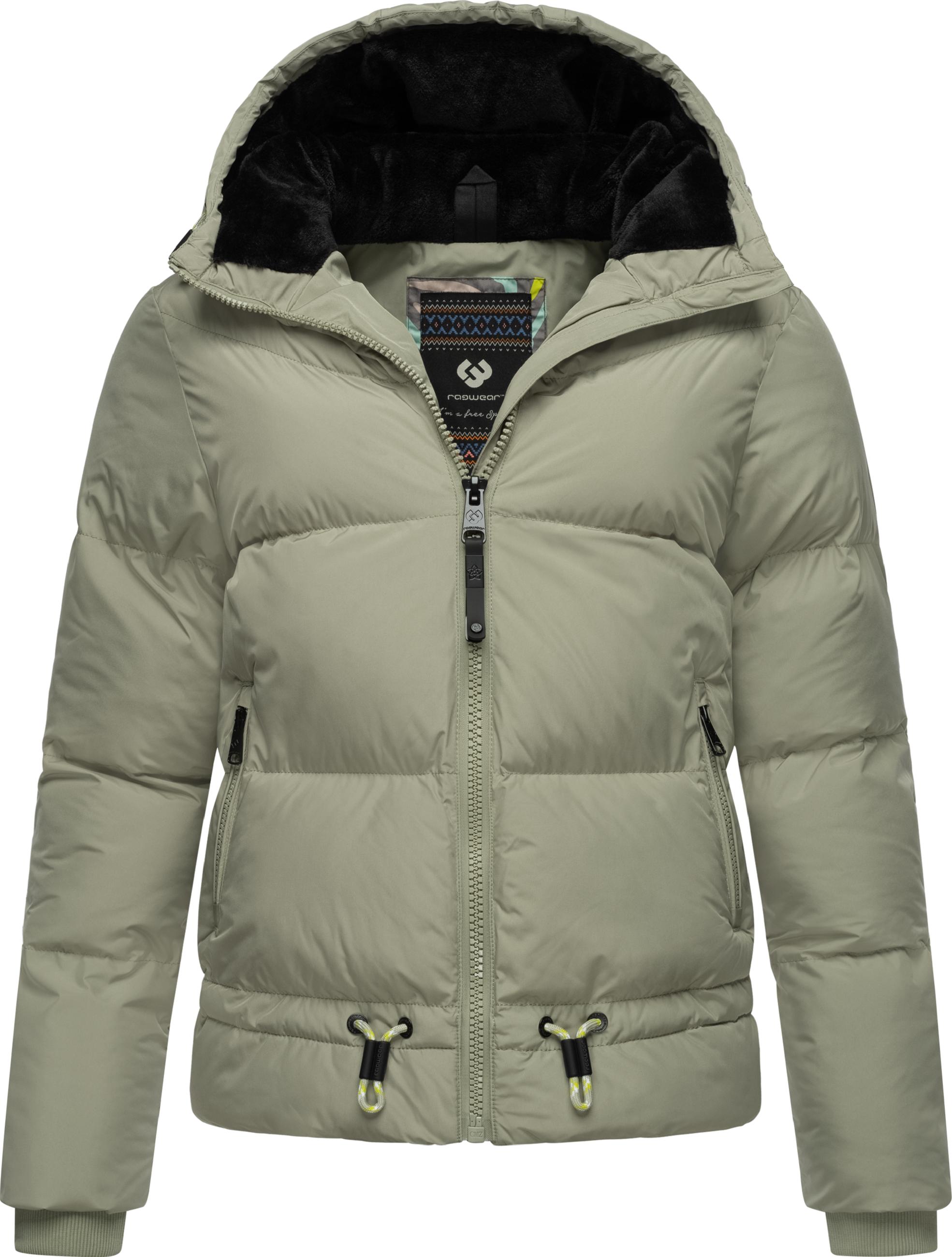 Wasserdichte Winter Steppjacke mit Kapuze "Briony" Dusty Olive