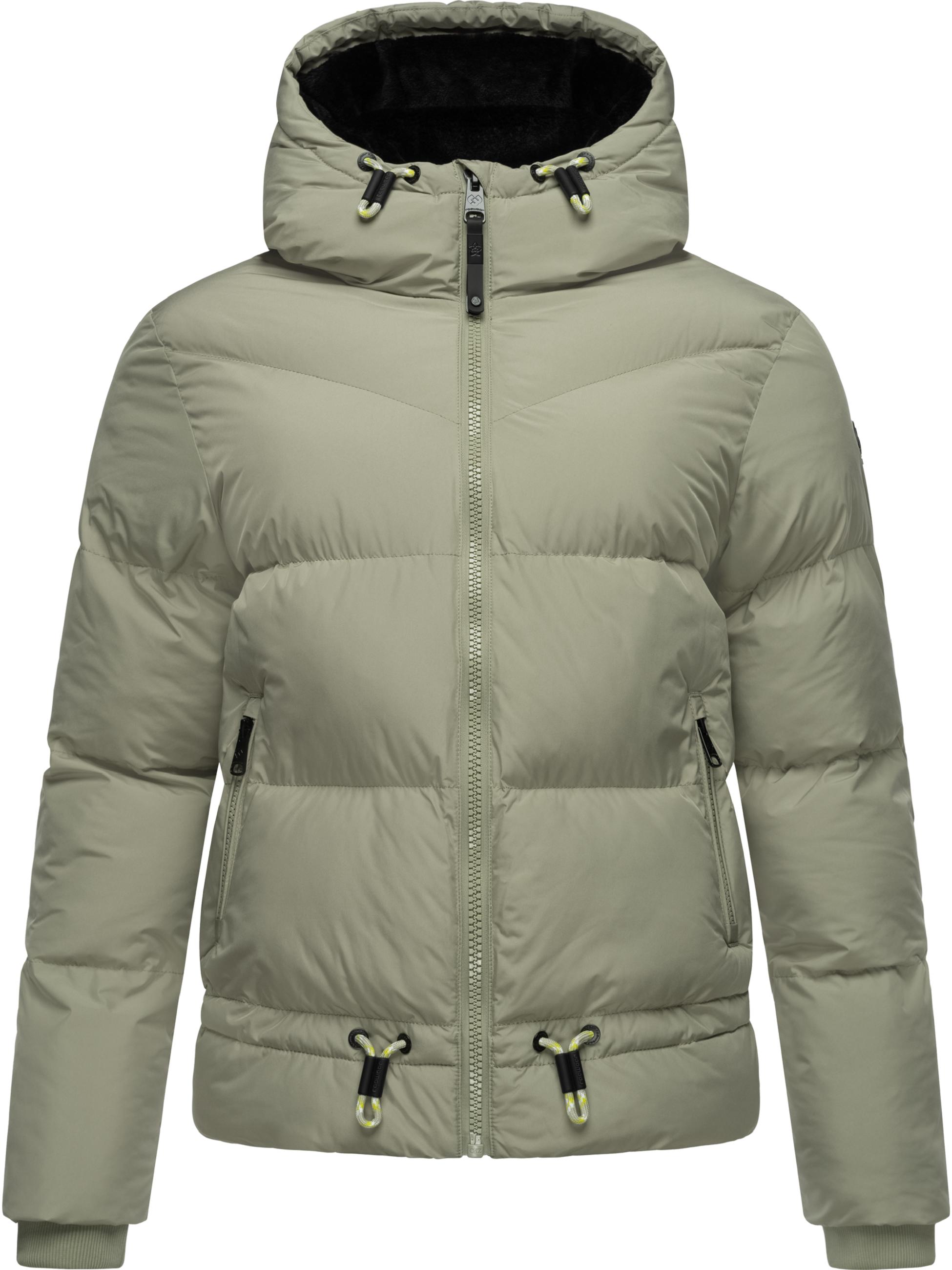 Wasserdichte Winter Steppjacke mit Kapuze "Briony" Dusty Olive