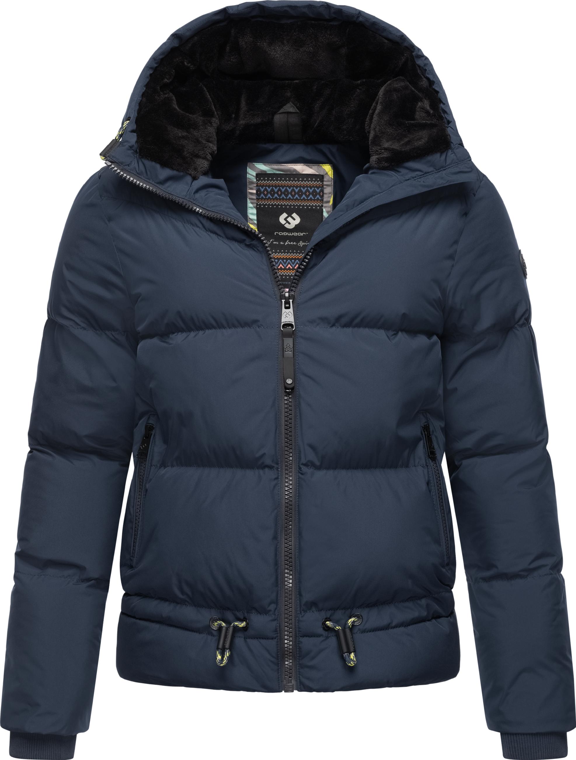 Wasserdichte Winter Steppjacke mit Kapuze "Briony" Navy