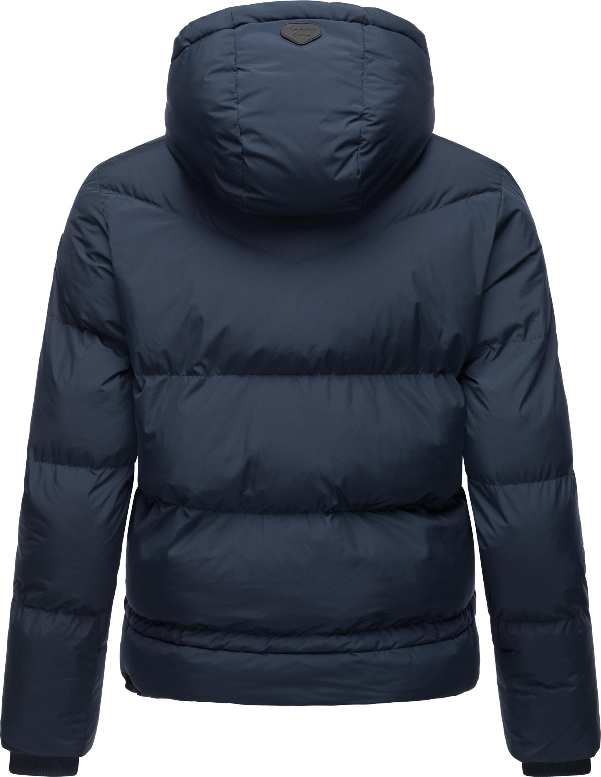 Wasserdichte Winter Steppjacke mit Kapuze "Briony" Navy