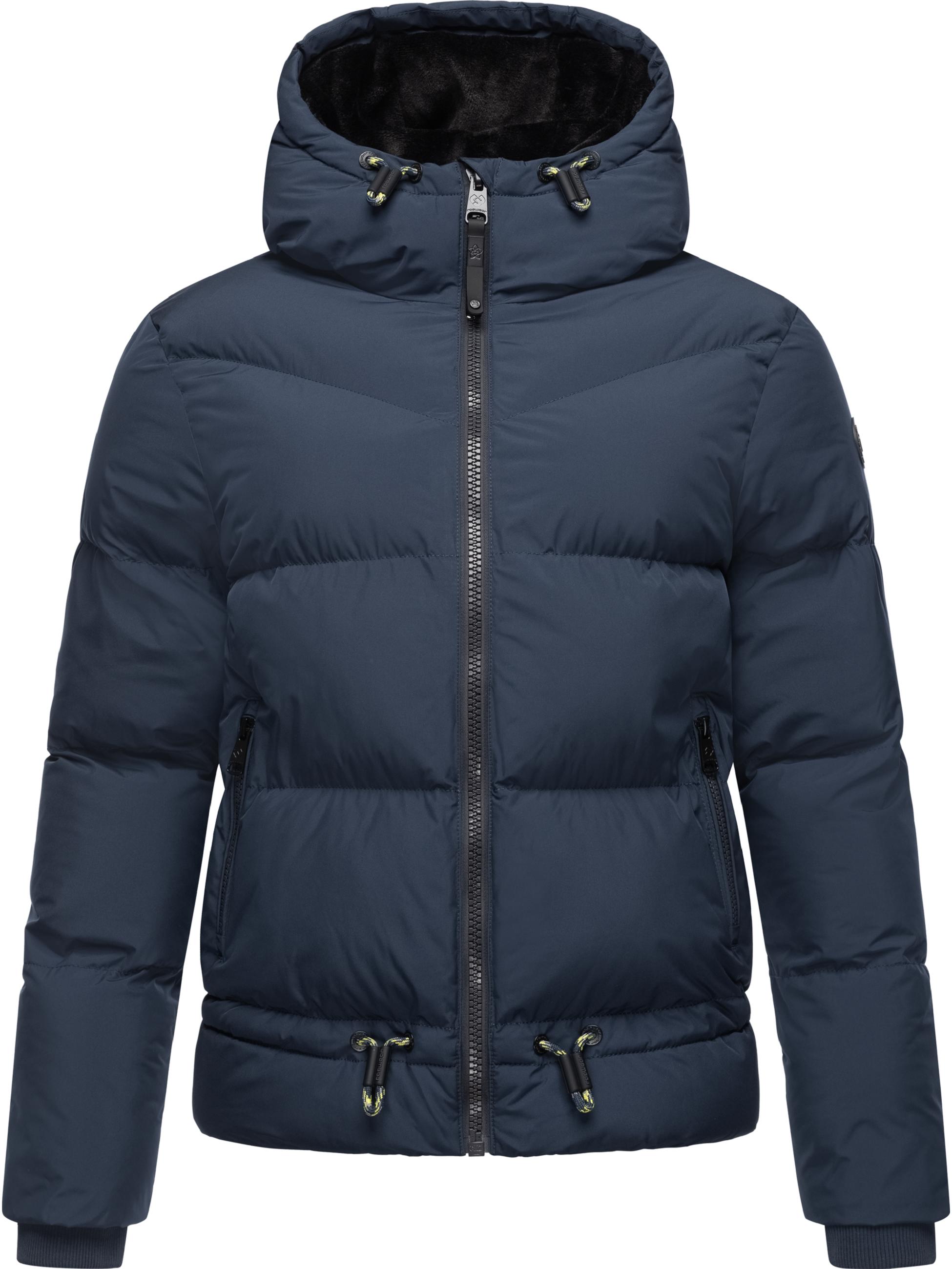 Wasserdichte Winter Steppjacke mit Kapuze "Briony" Navy