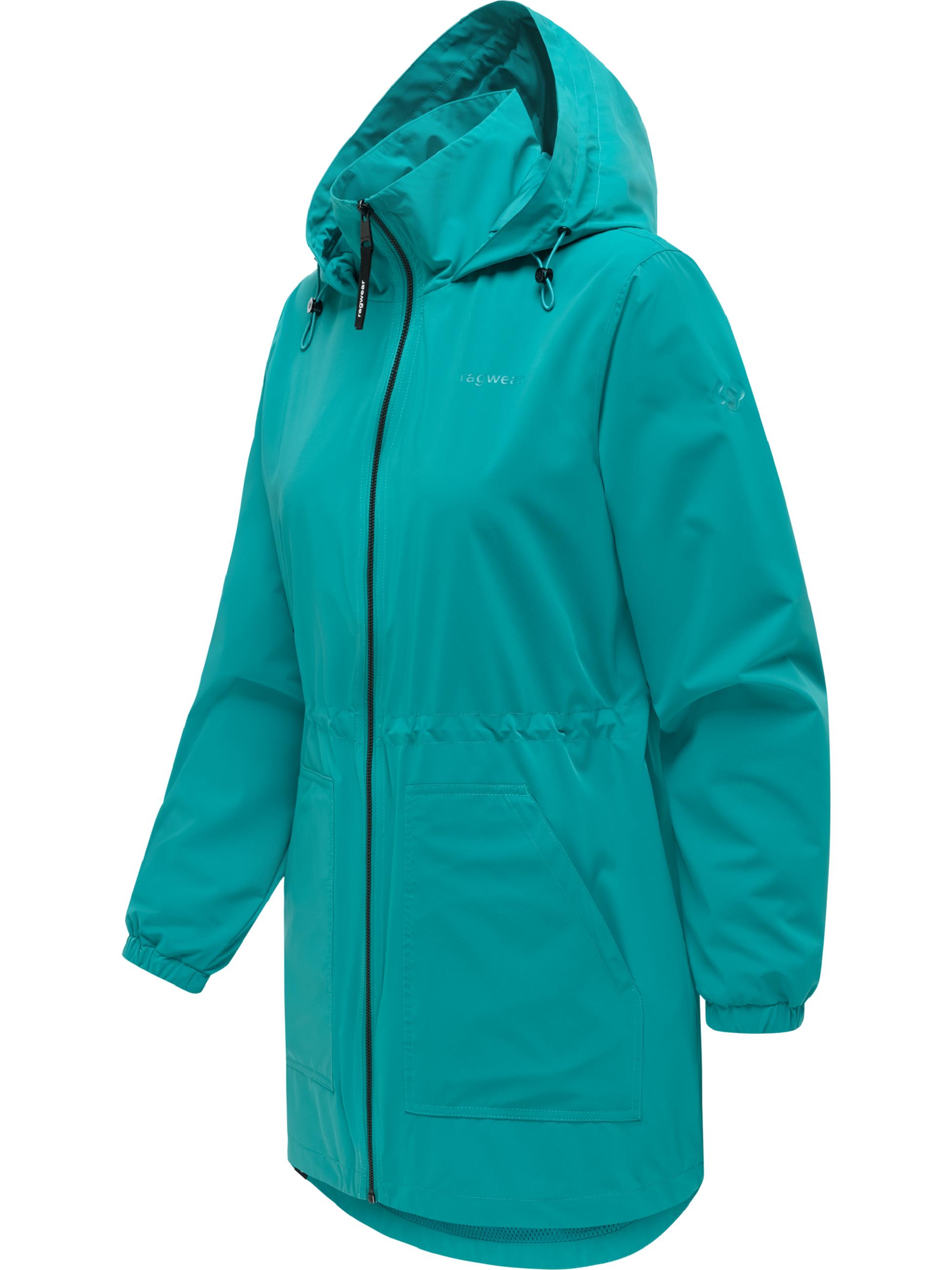 Leichter Kurzmantel "Brona" Teal Green