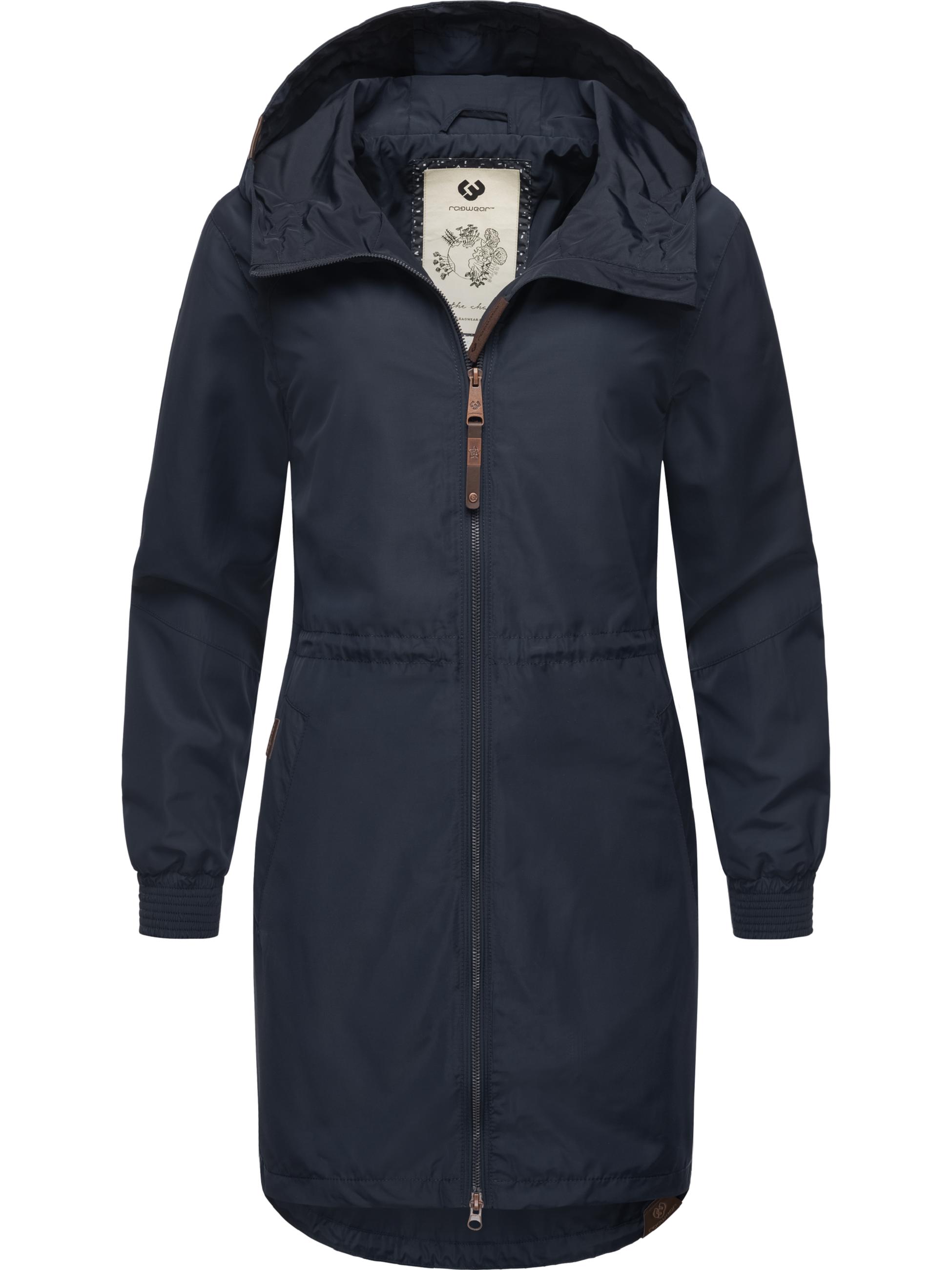 Übergangsjacke Outdoorjacke mit Kapuze "Bronja" Navy