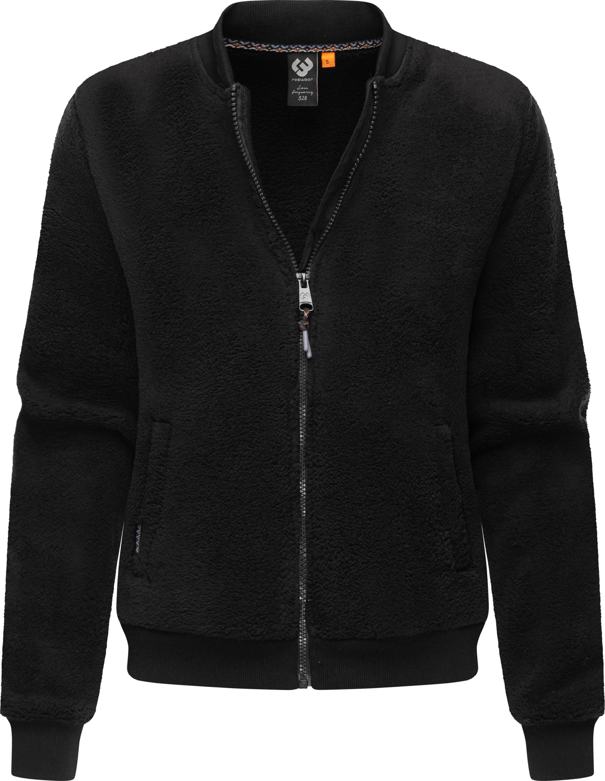 Plüschjacke "Cairro" Black