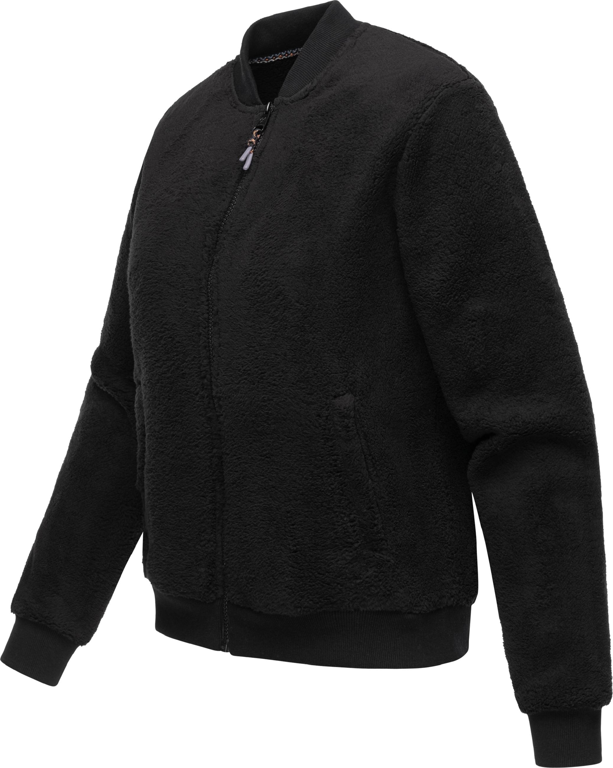 Plüschjacke "Cairro" Black