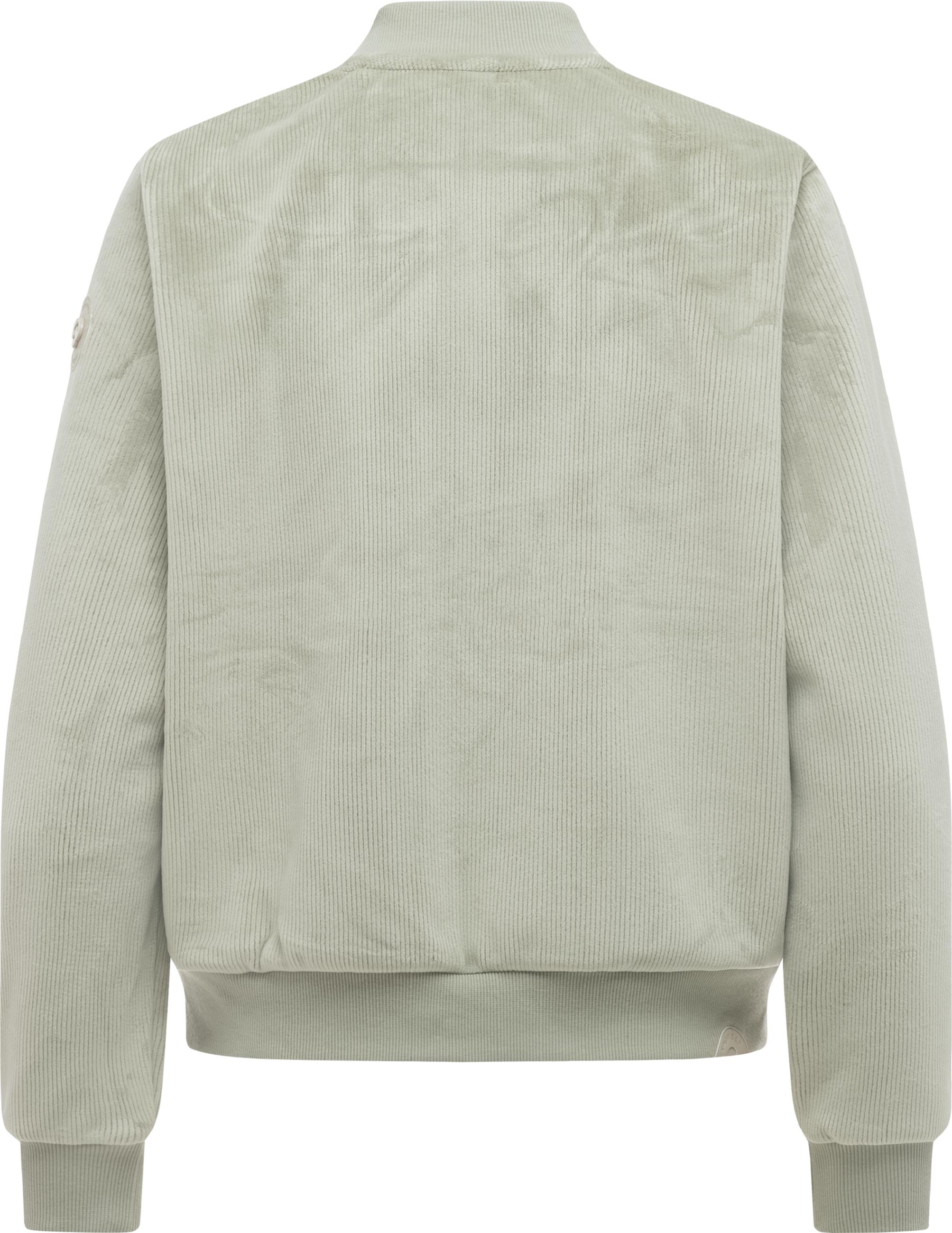 Blousonjacke in weicher Cordoptik "Cairro Bonded" Dusty Olive