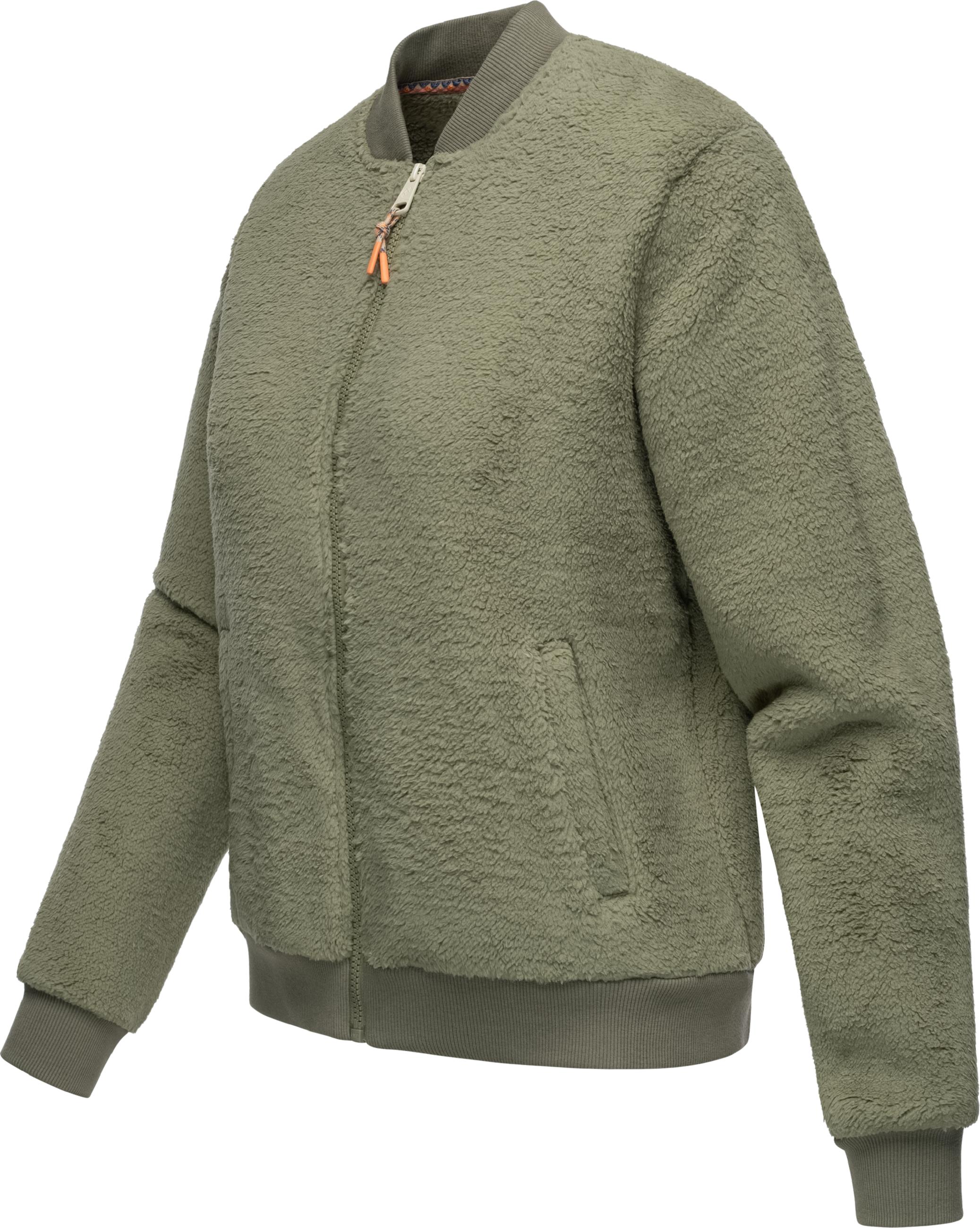 Plüschjacke "Cairro" Dusty Olive