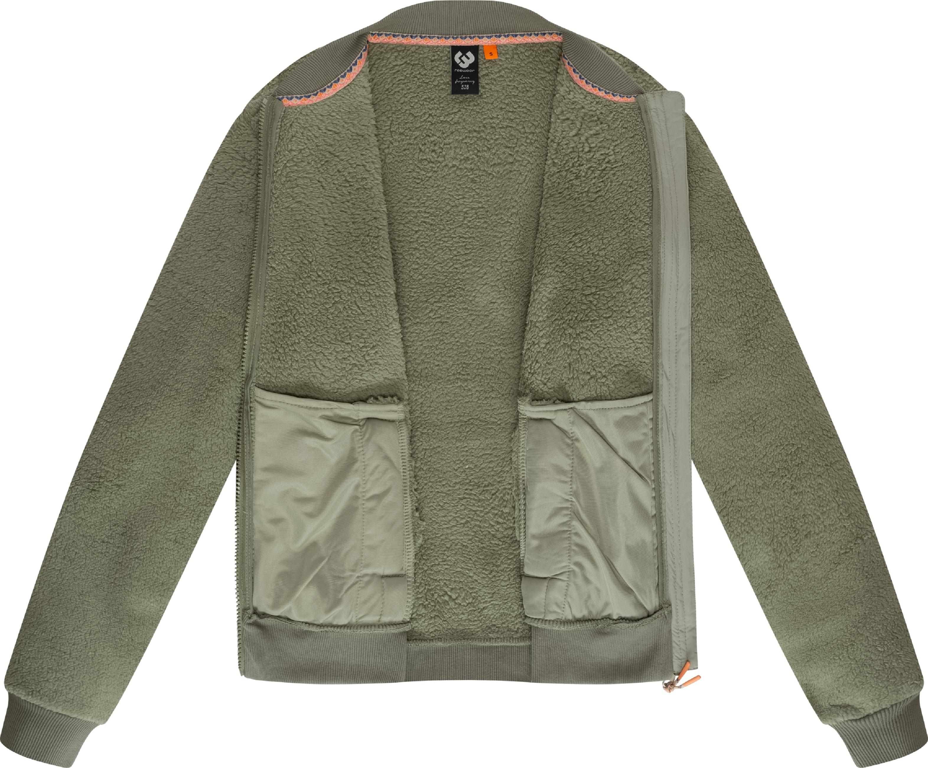 Plüschjacke "Cairro" Dusty Olive