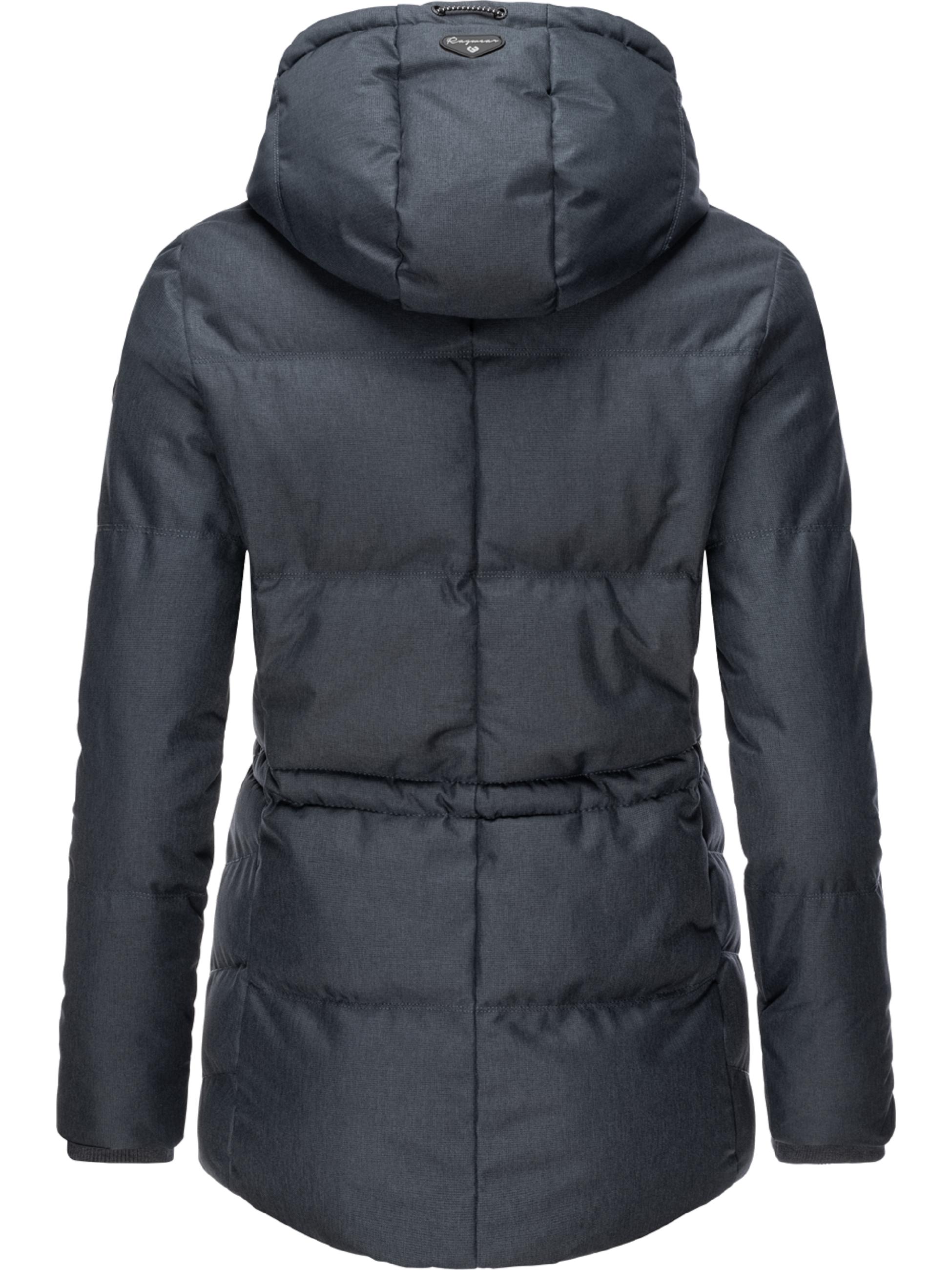 Winter Kurzmantel mit Kapuze "Calena Intl." Dark Grey