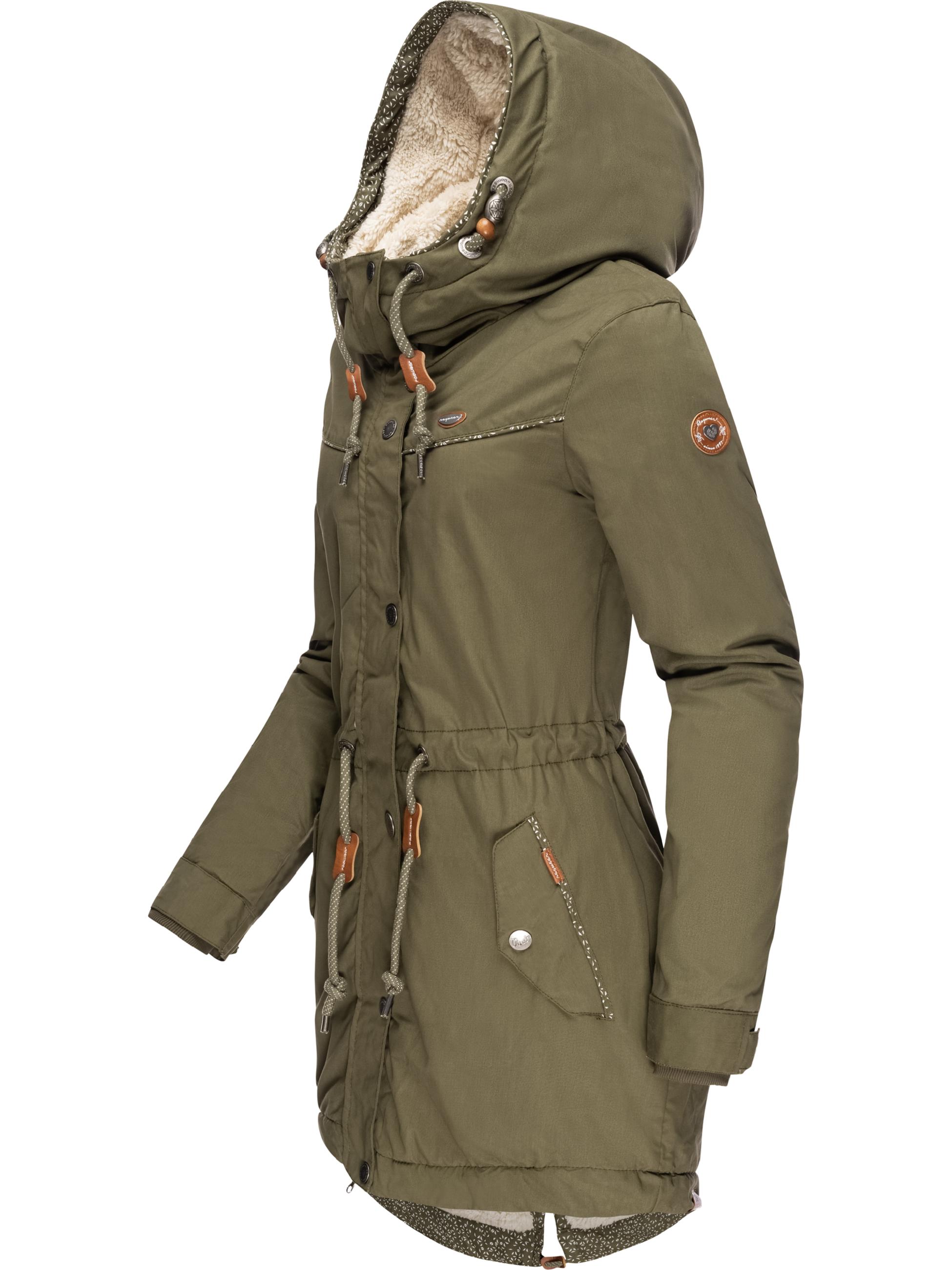 Winterparka mit Kapuze "Canny  II Intl." Olive