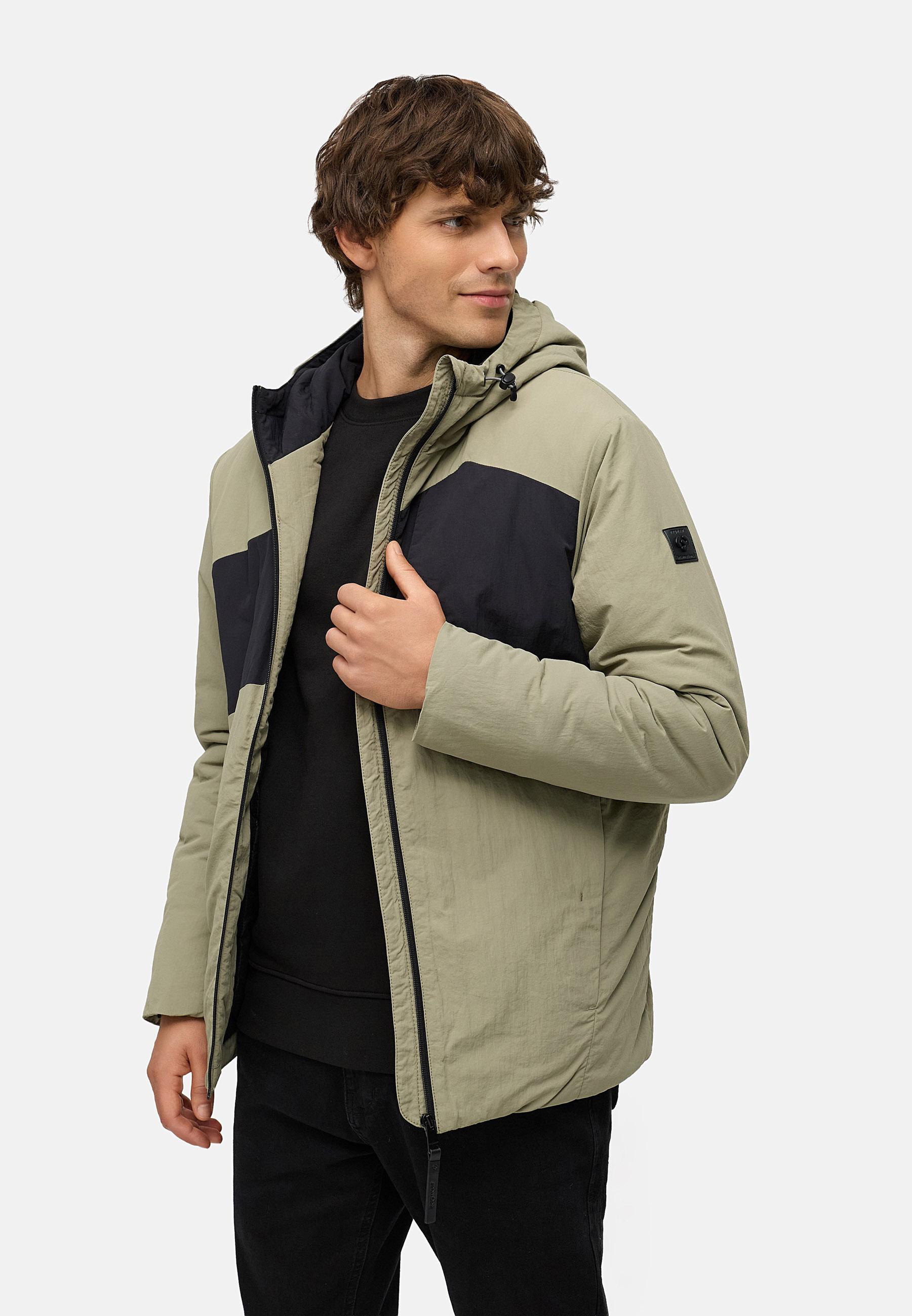 Winterjacke mit verstellbarer Kapuze "Cassey Warm YOUMODO" Dusty Olive