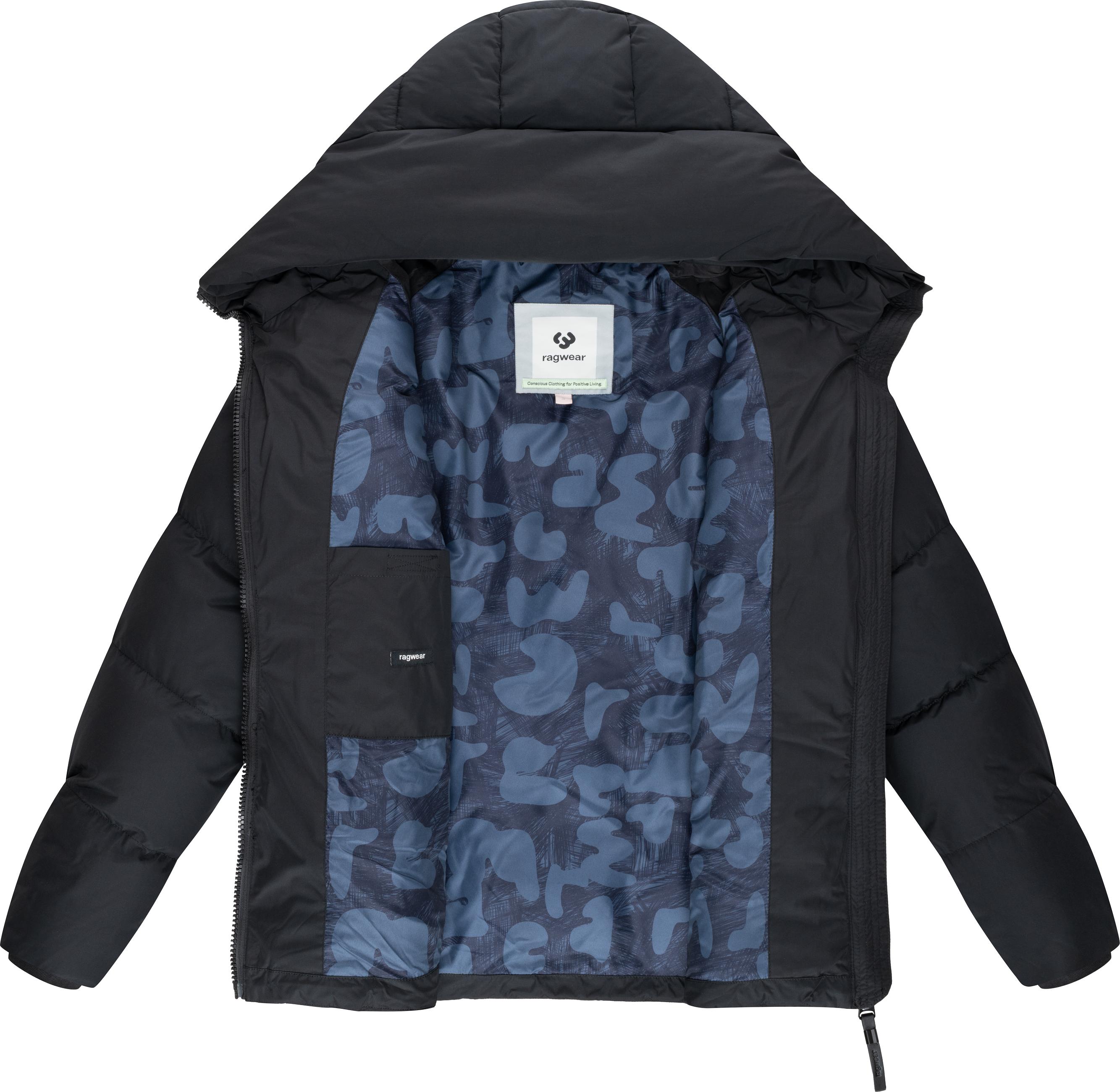 Wasserdichte Steppjacke mit Kapuze "Cessi" Black25