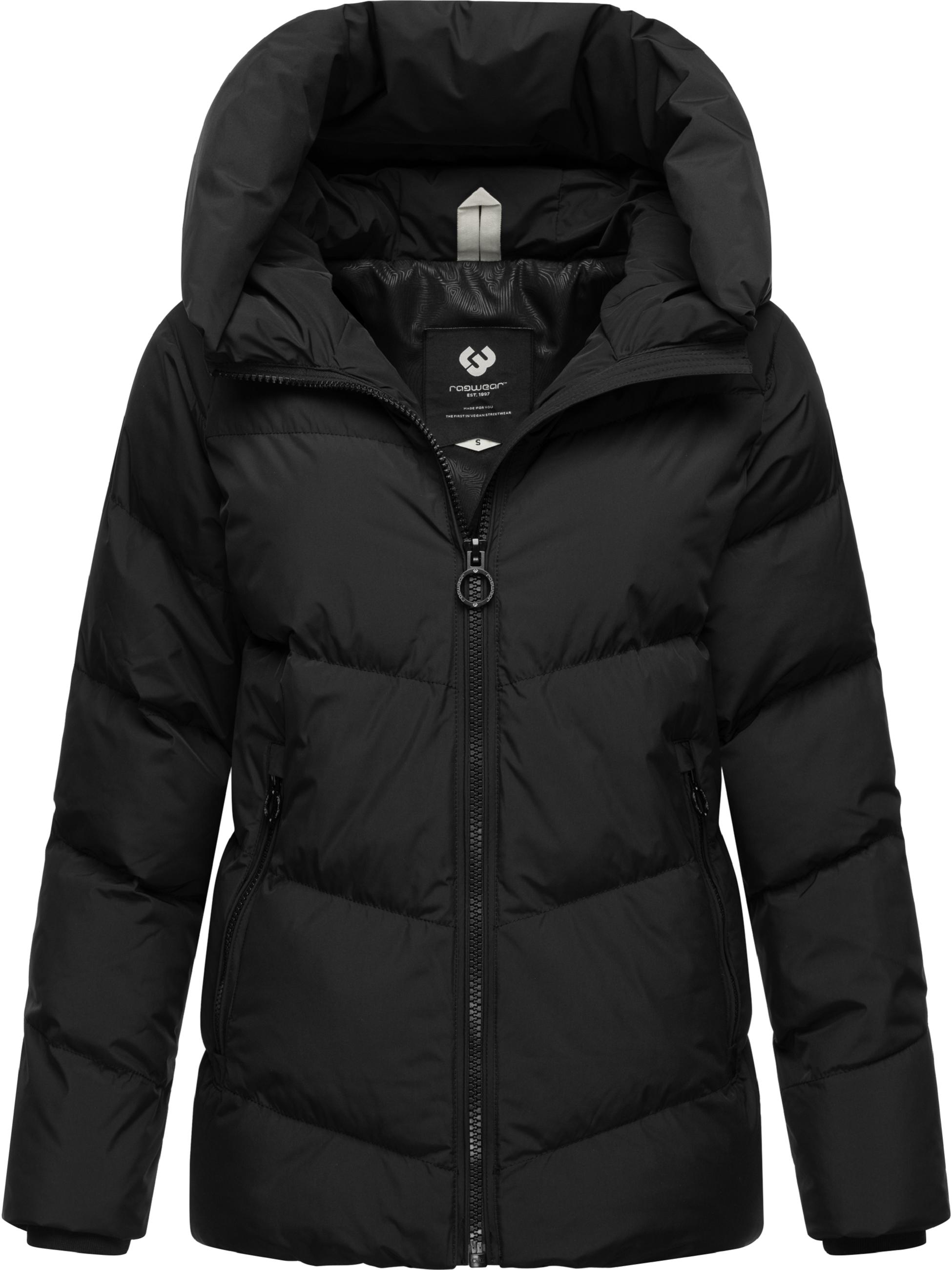 Wasserdichte Steppjacke mit Kapuze "Cessi" Black