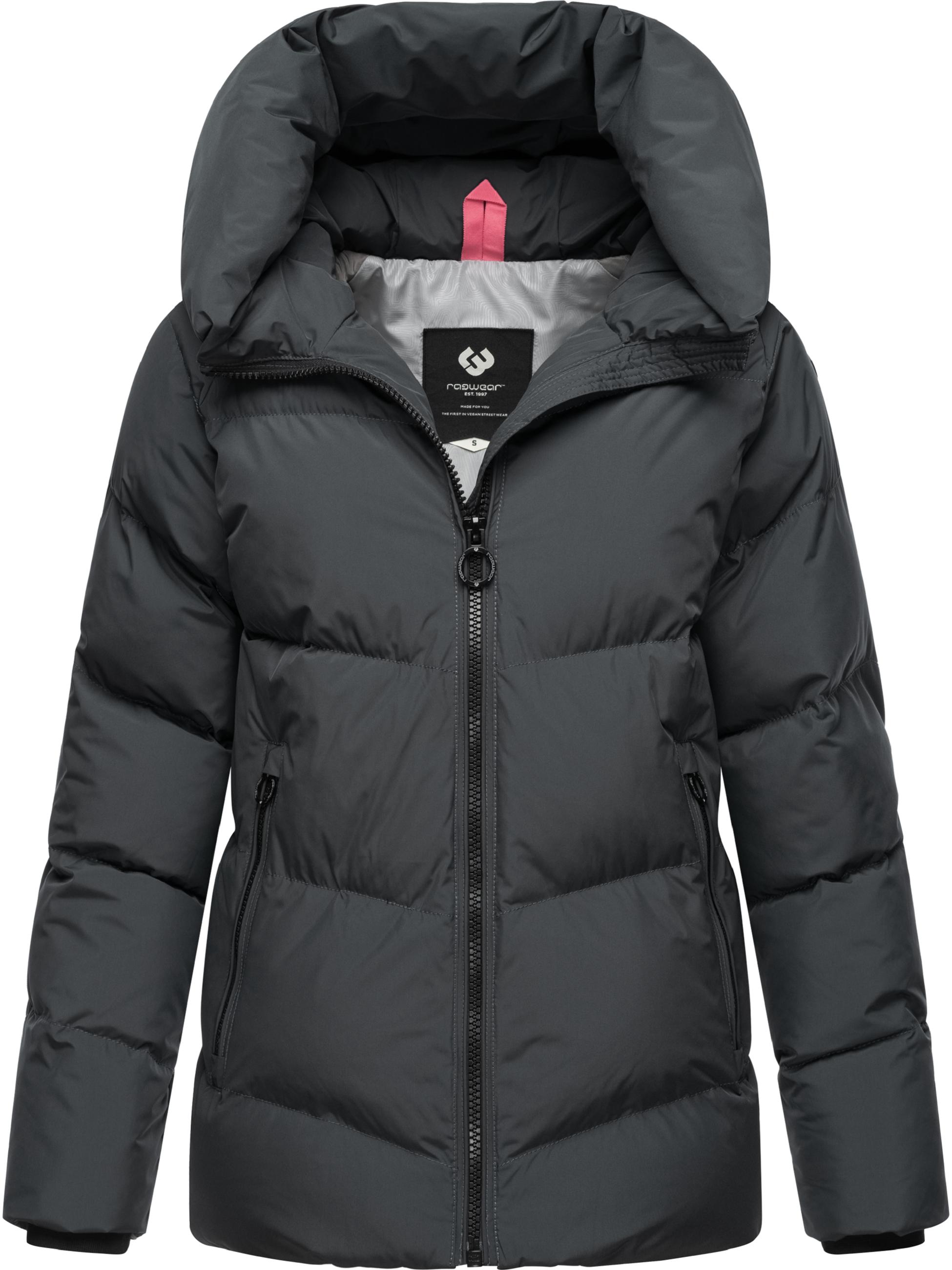 Wasserdichte Steppjacke mit Kapuze "Cessi" Dark Grey