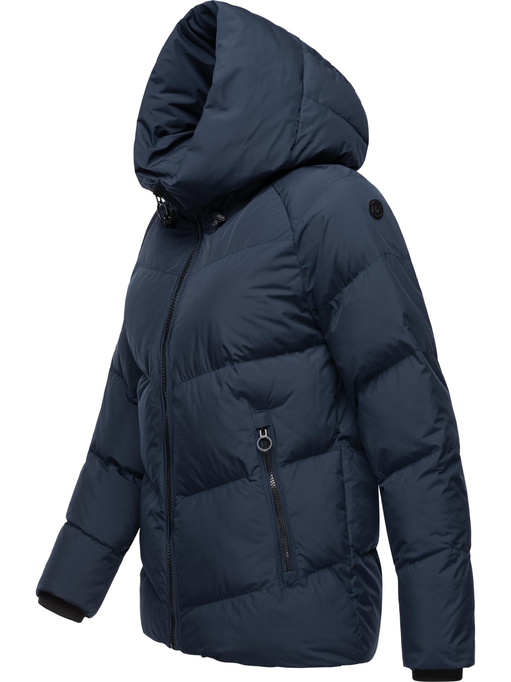 Wasserdichte Steppjacke mit Kapuze "Cessi" Navy