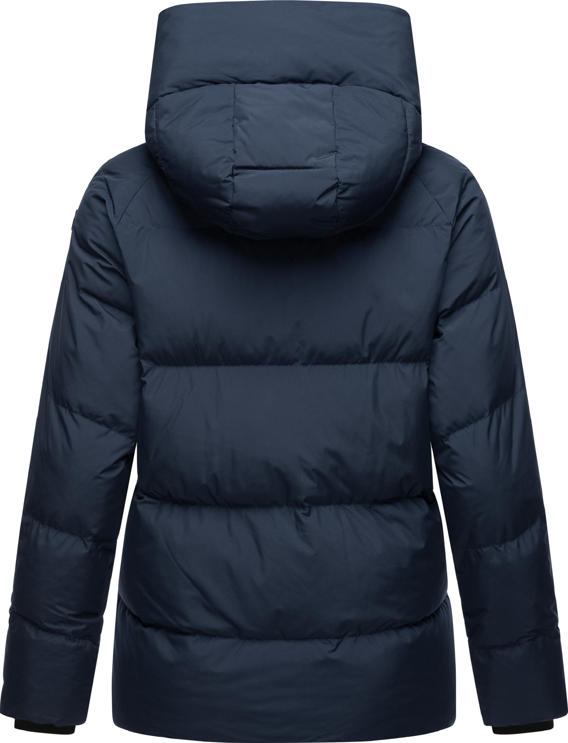 Wasserdichte Steppjacke mit Kapuze "Cessi" Navy