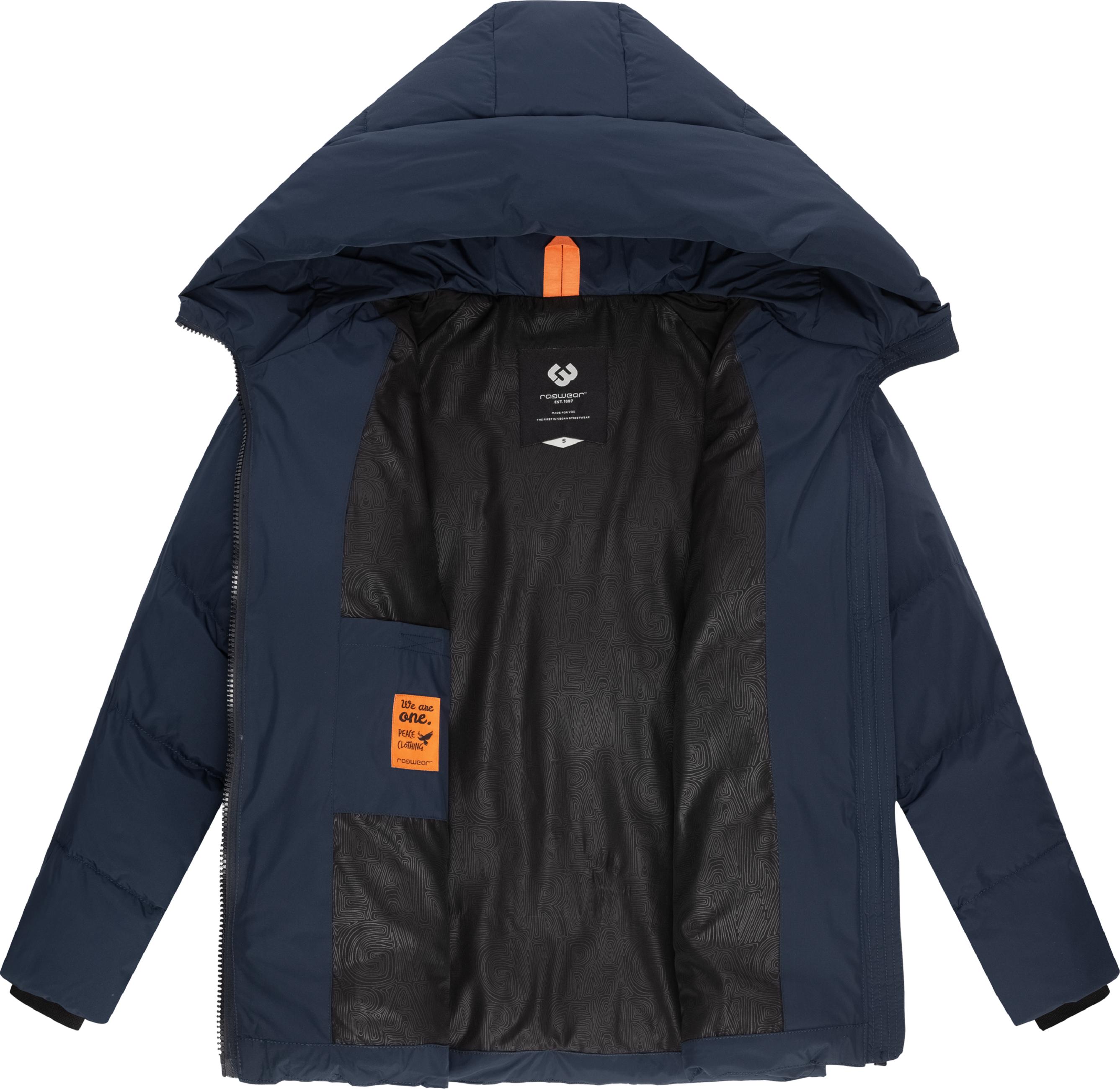 Wasserdichte Steppjacke mit Kapuze "Cessi" Navy