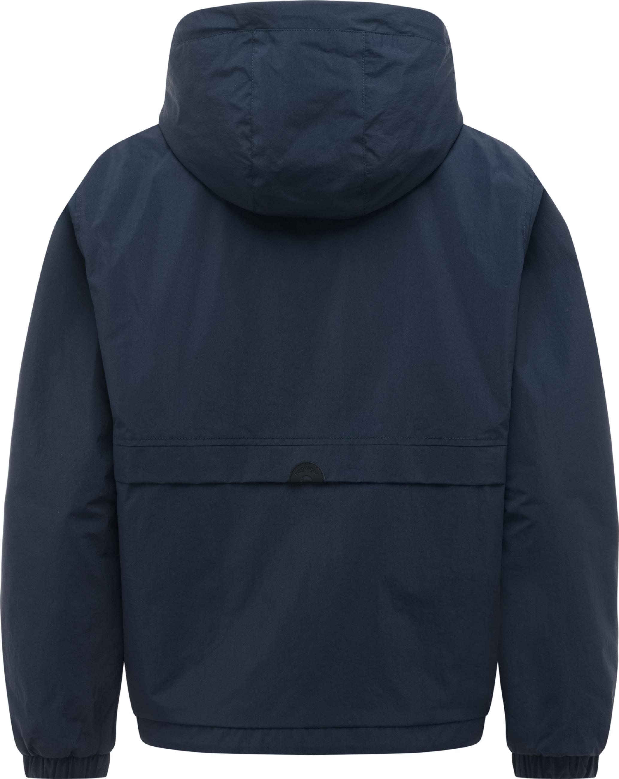 Wasserdichte Übergangsjacke mit verstellbarer Kapuze "Cezzora" Navy