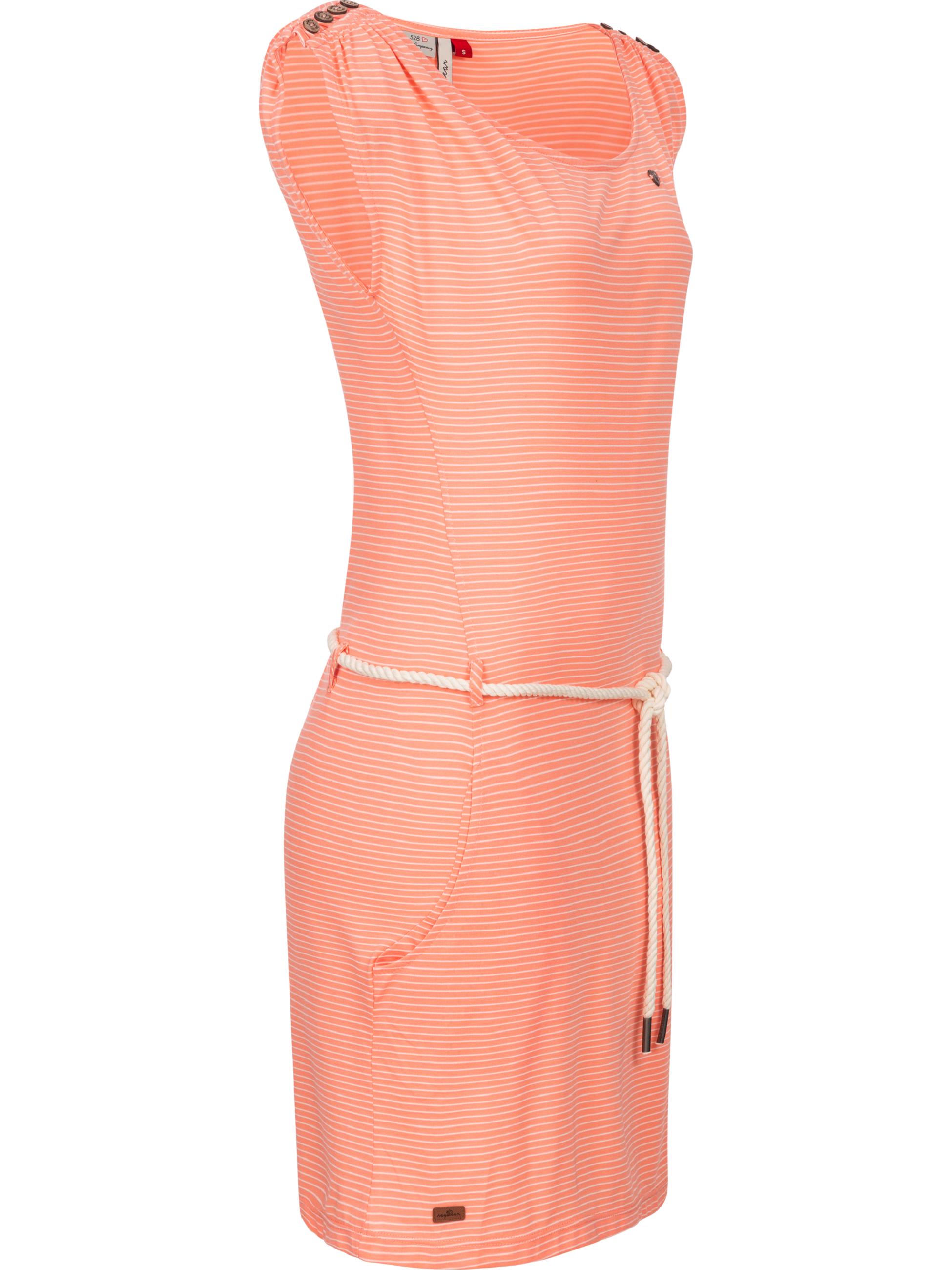 Leichtes Sommerkleid "Chego Stripes Intl." Coral22