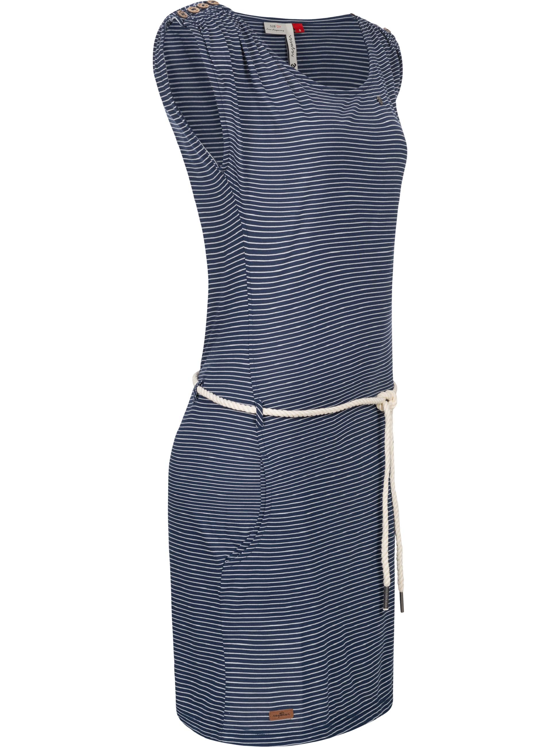 Leichtes Sommerkleid "Chego Stripes Intl." Indigo22