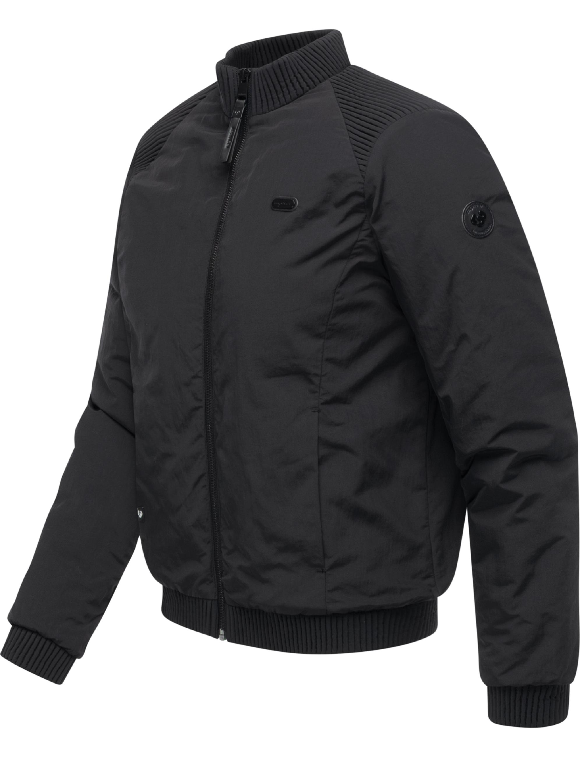 Leichte Bomberjacke mit Bündchen "Chenna Warm YOUMODO" Black