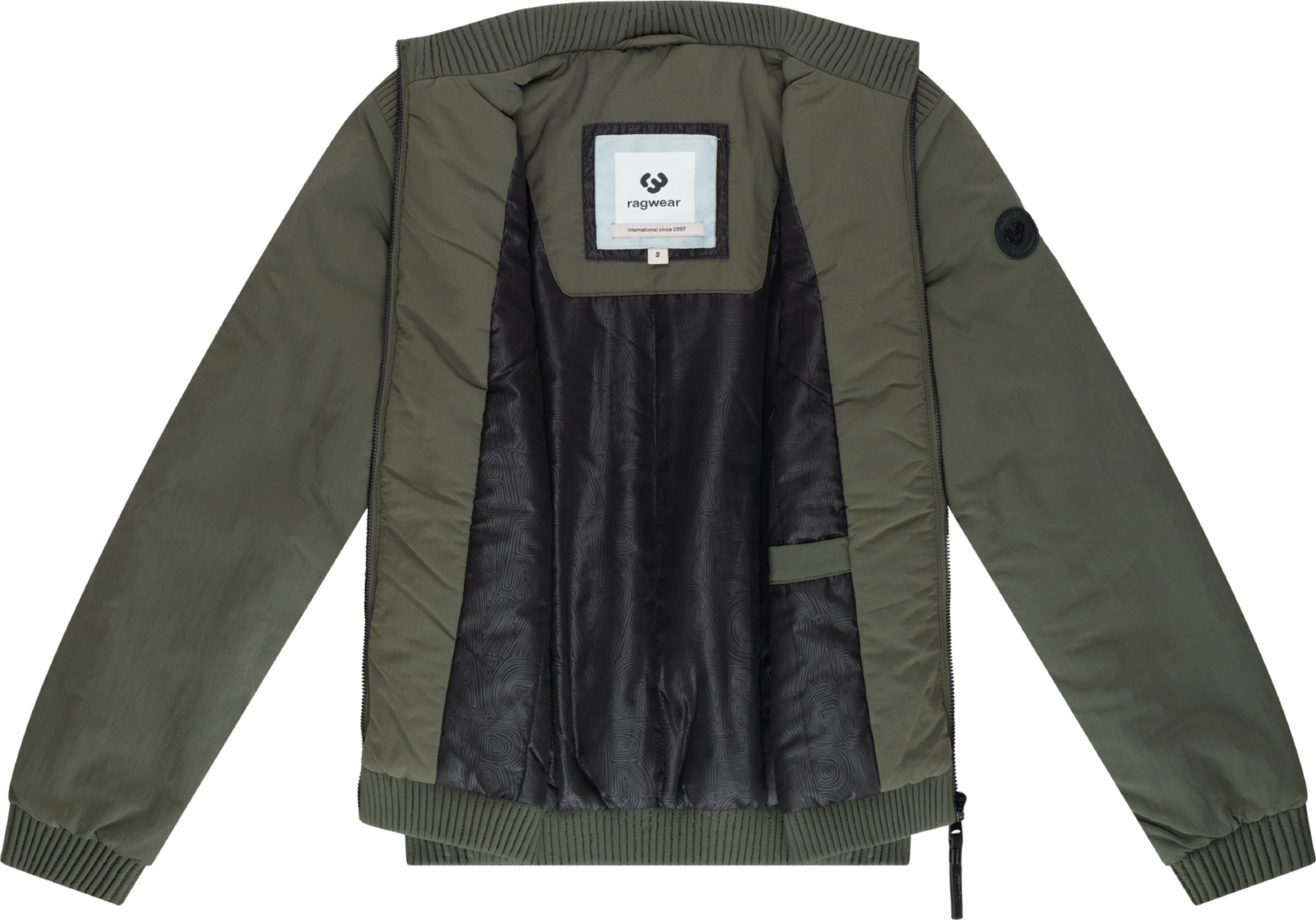 Leichte Bomberjacke mit Bündchen "Chenna Warm YOUMODO" Dark Olive