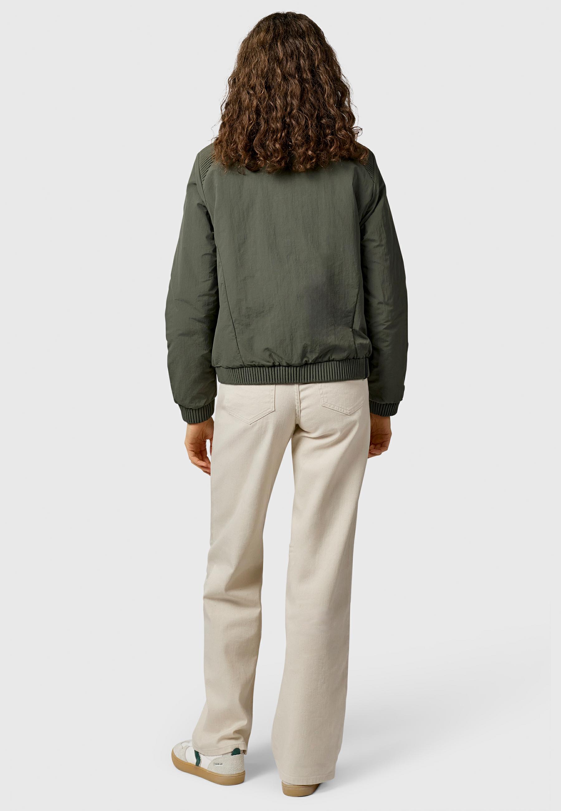 Leichte Bomberjacke mit Bündchen "Chenna Warm YOUMODO" Dark Olive