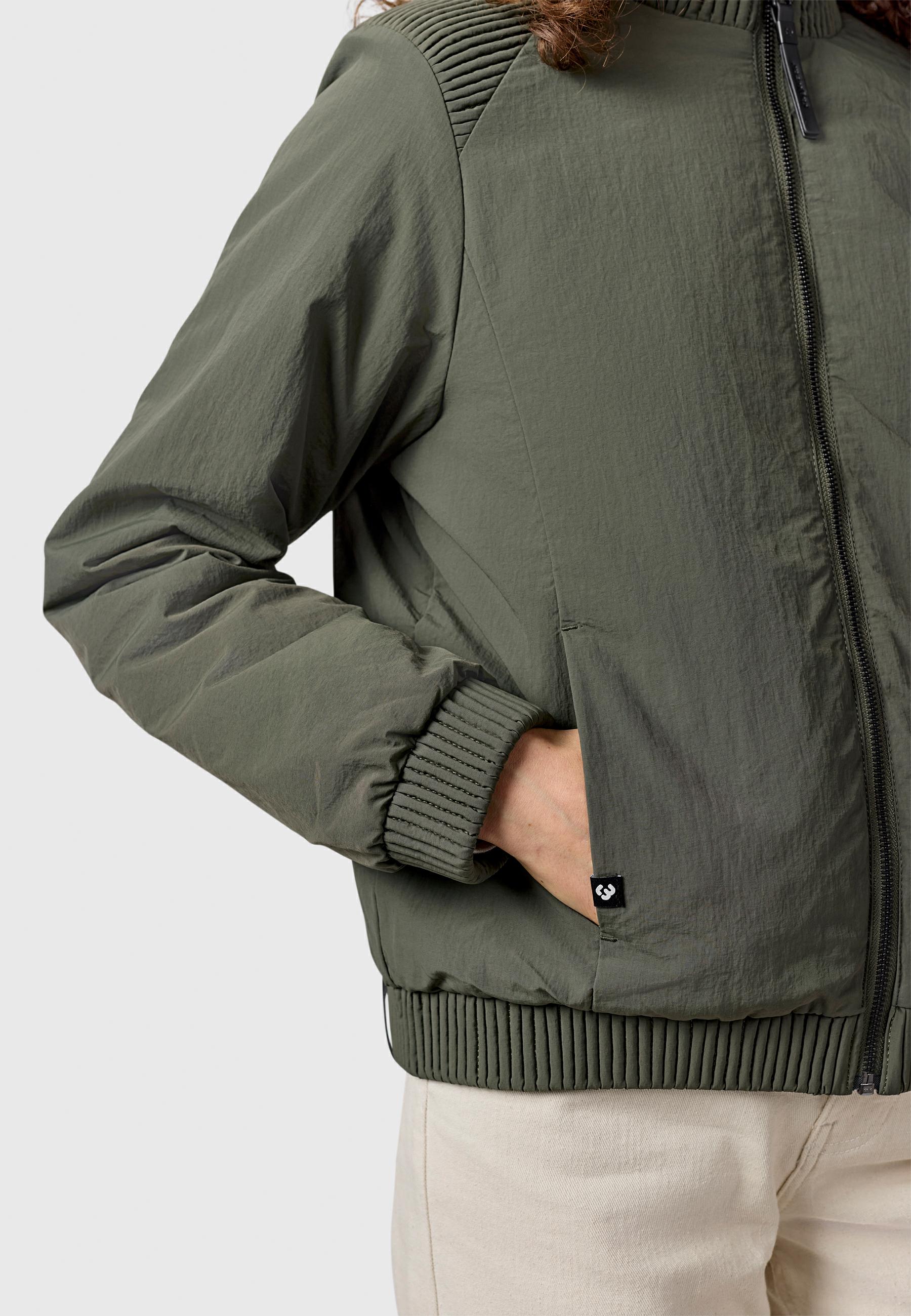 Leichte Bomberjacke mit Bündchen "Chenna Warm YOUMODO" Dark Olive