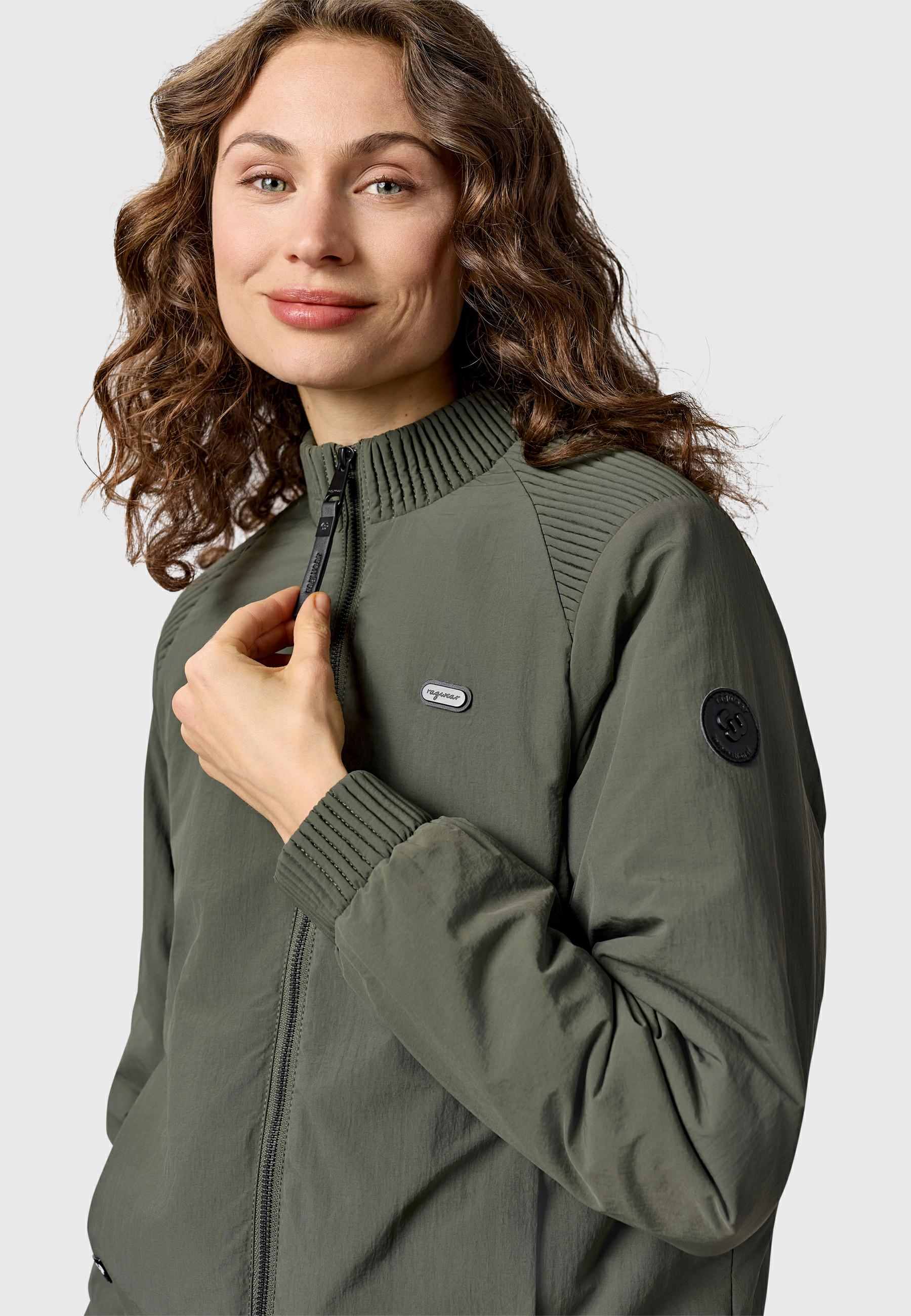 Leichte Bomberjacke mit Bündchen "Chenna Warm YOUMODO" Dark Olive