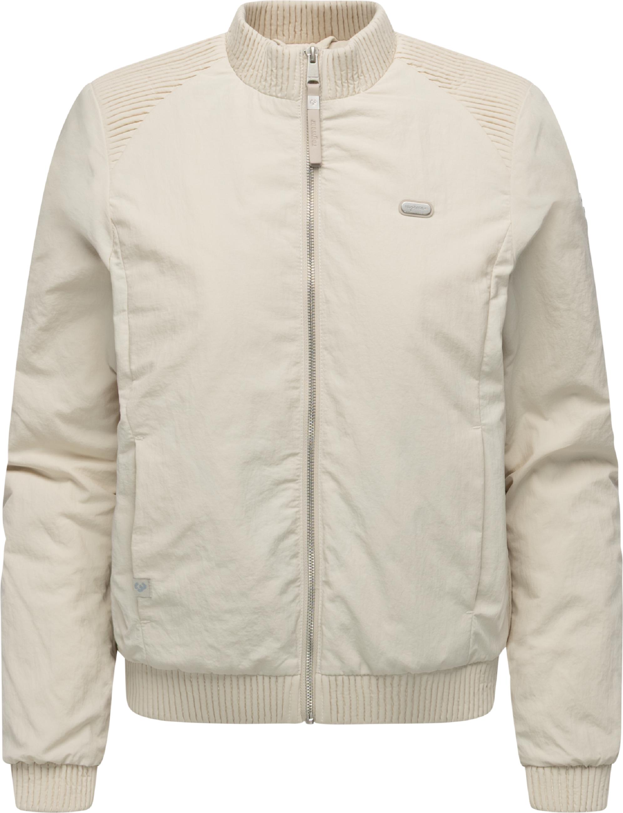 Leichte Bomberjacke mit Bündchen "Chenna Warm YOUMODO" Ecru