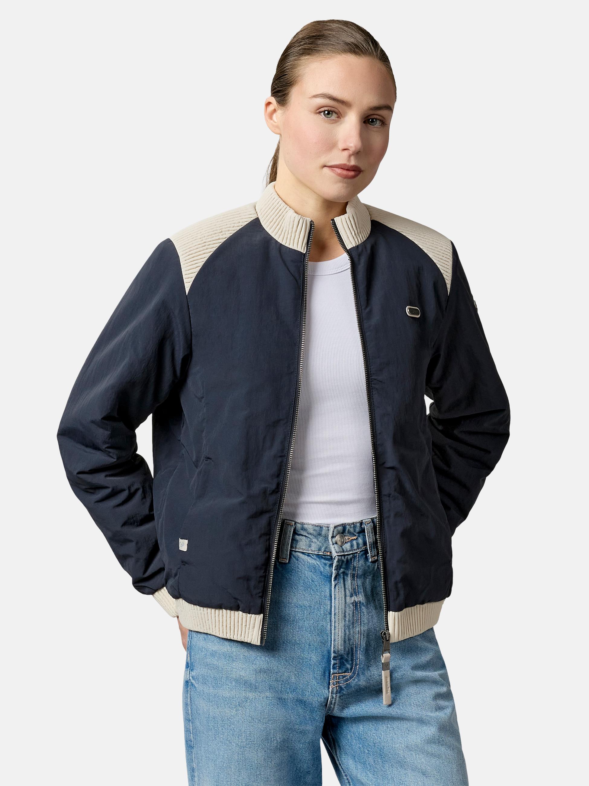 Leichte Bomberjacke mit Bündchen "Chenna Warm YOUMODO" Navy