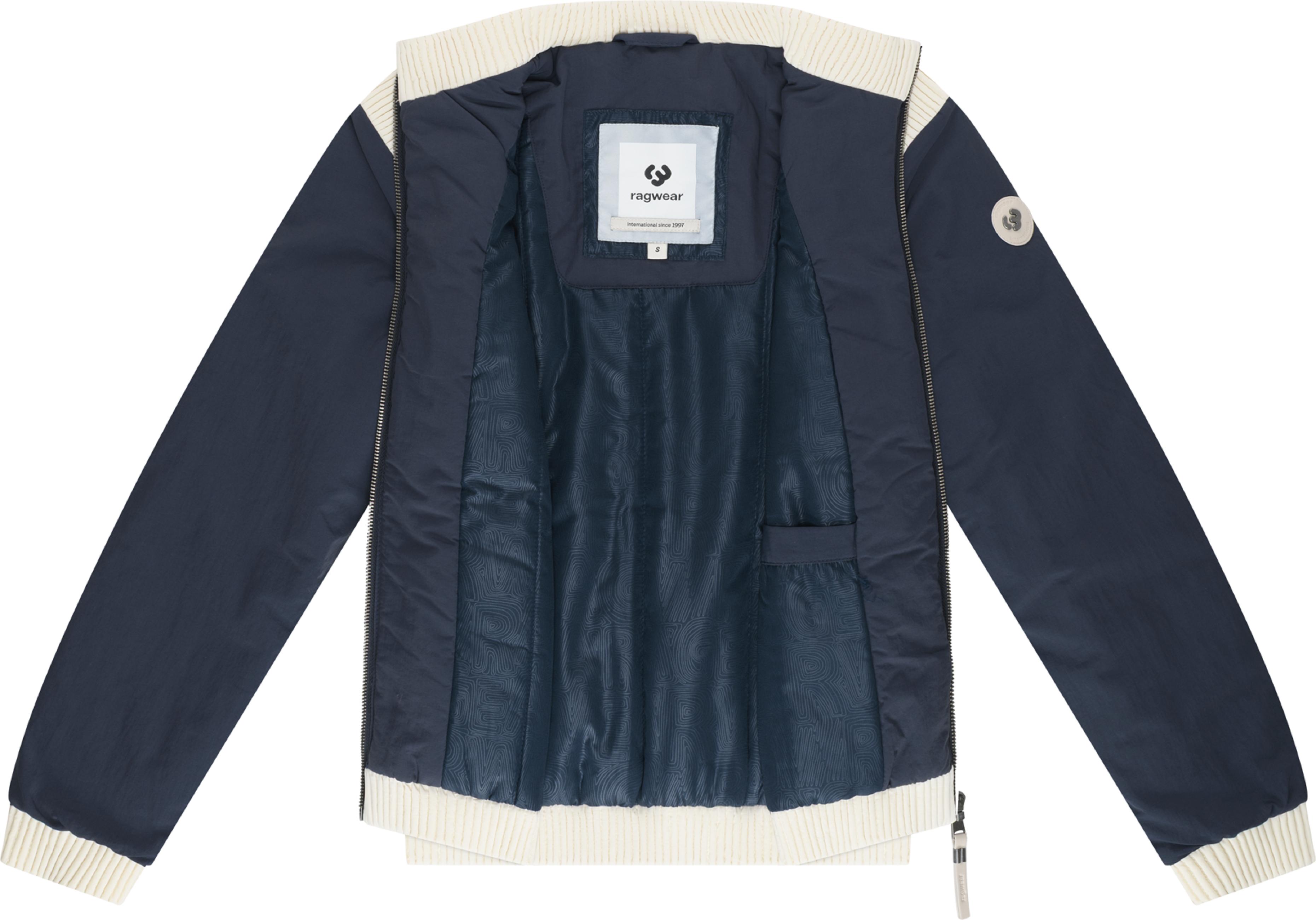 Leichte Bomberjacke mit Bündchen "Chenna Warm YOUMODO" Navy
