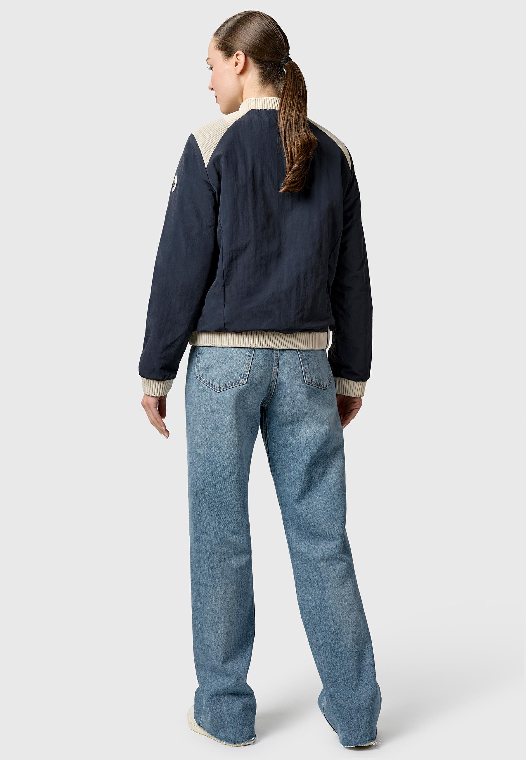 Leichte Bomberjacke mit Bündchen "Chenna Warm YOUMODO" Navy