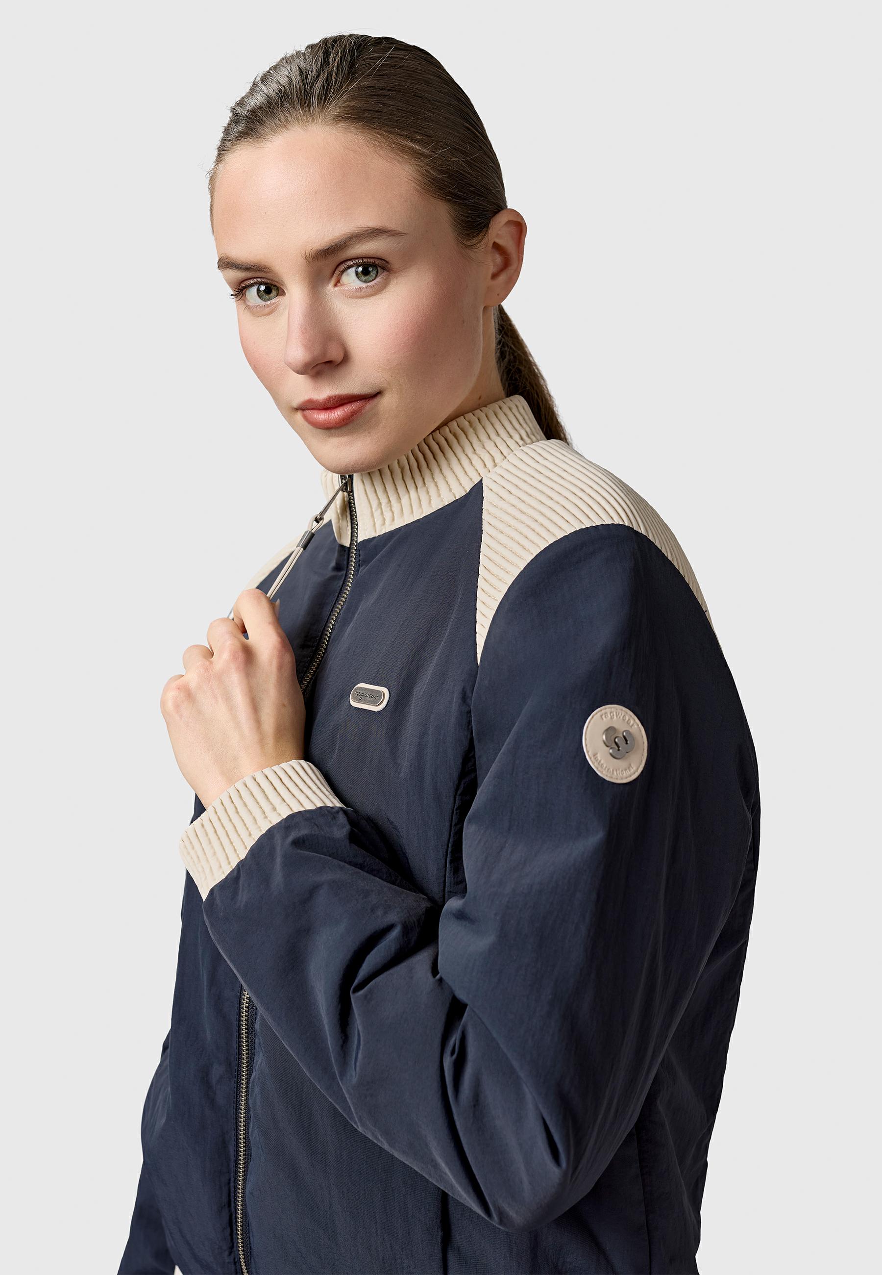 Leichte Bomberjacke mit Bündchen "Chenna Warm YOUMODO" Navy