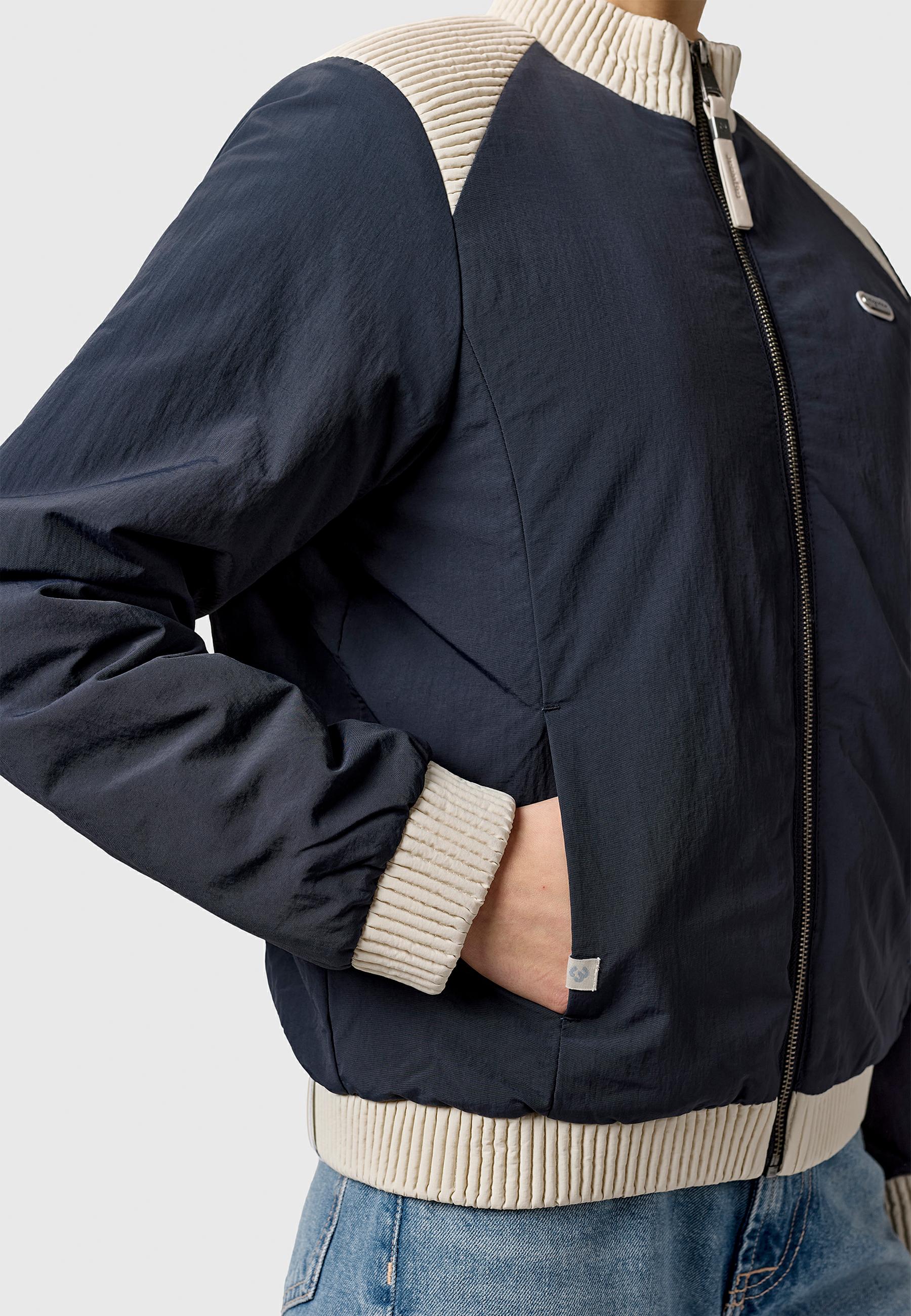 Leichte Bomberjacke mit Bündchen "Chenna Warm YOUMODO" Navy