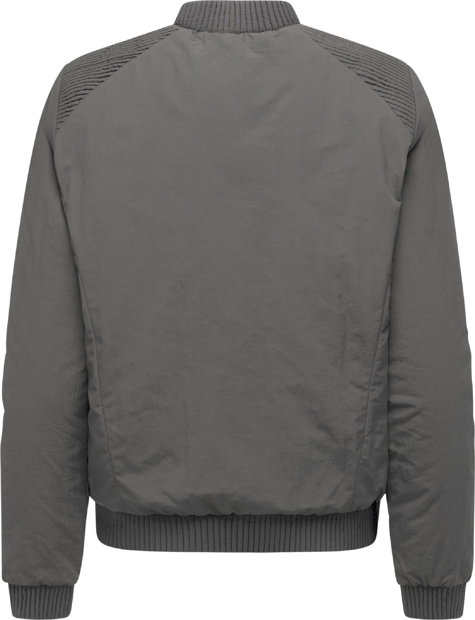 Leichte Bomberjacke mit Bündchen "Chenna Warm YOUMODO" Stone Grey