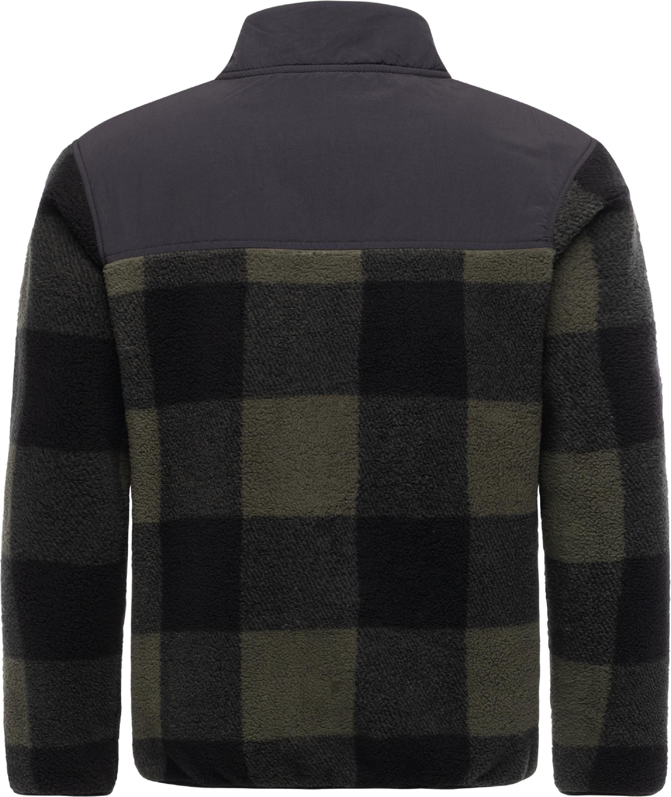 Weiche Fleece-Übergangsjacke "Cherior" Dark Green