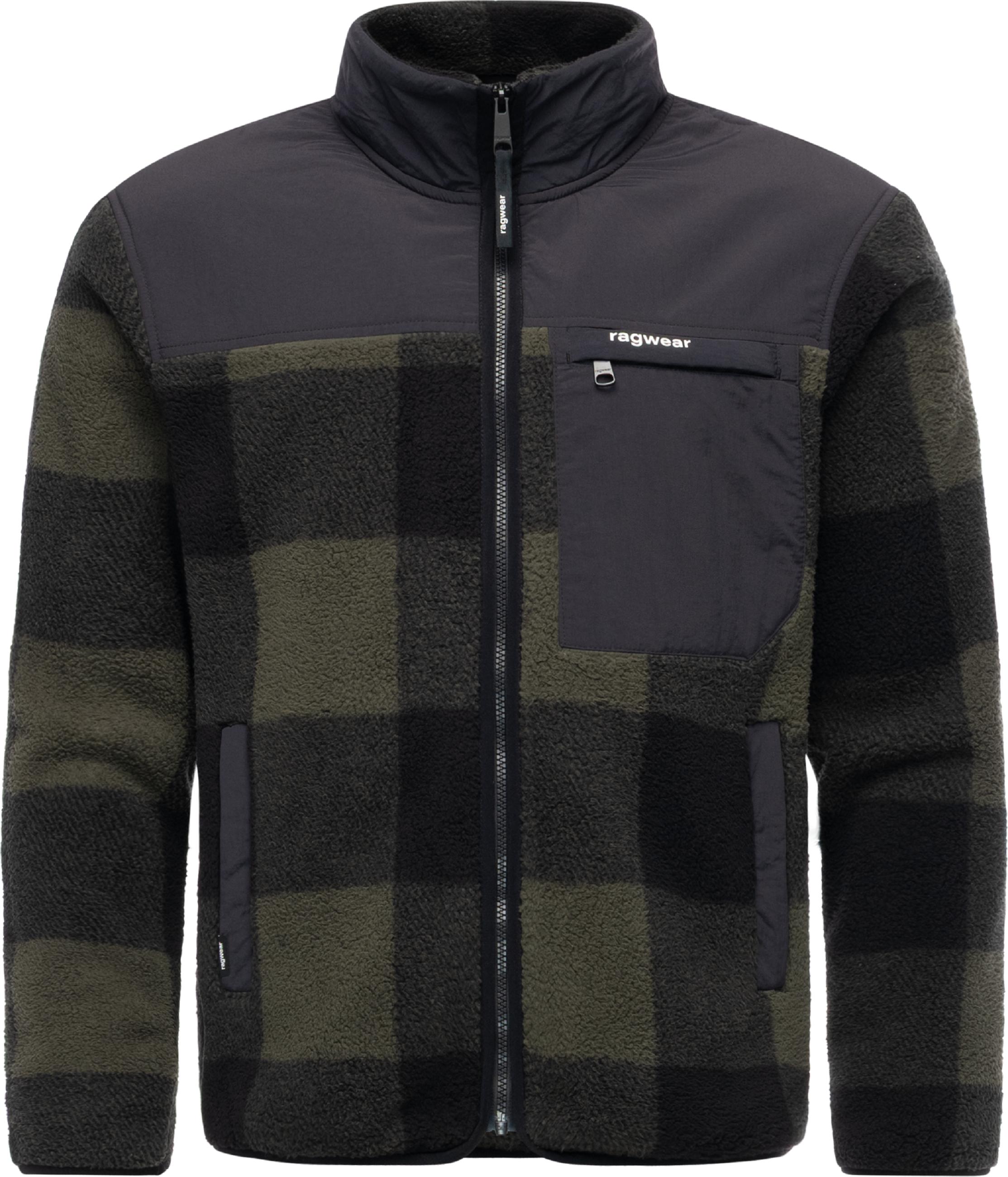 Weiche Fleece-Übergangsjacke "Cherior" Dark Green