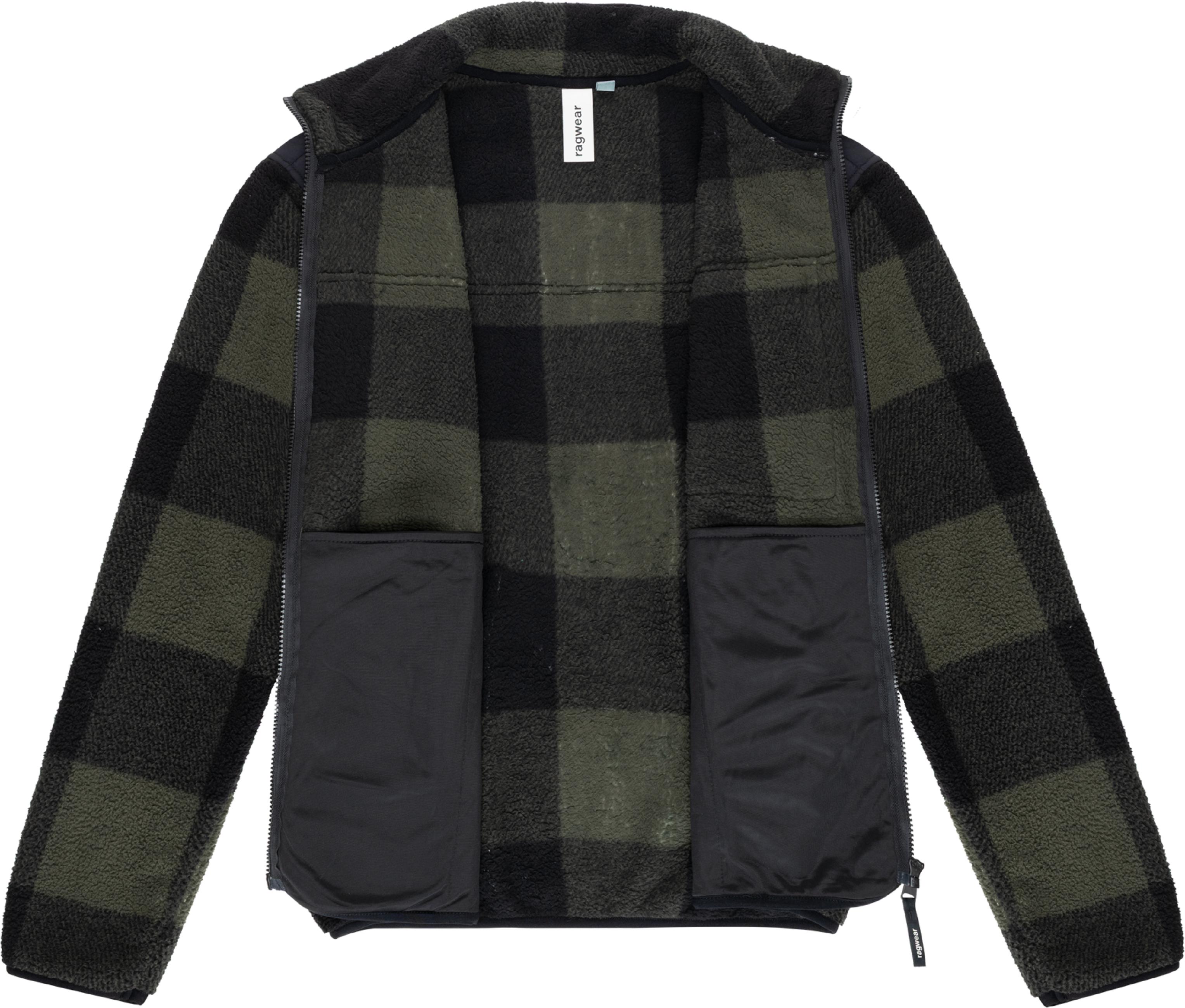 Weiche Fleece-Übergangsjacke "Cherior" Dark Green