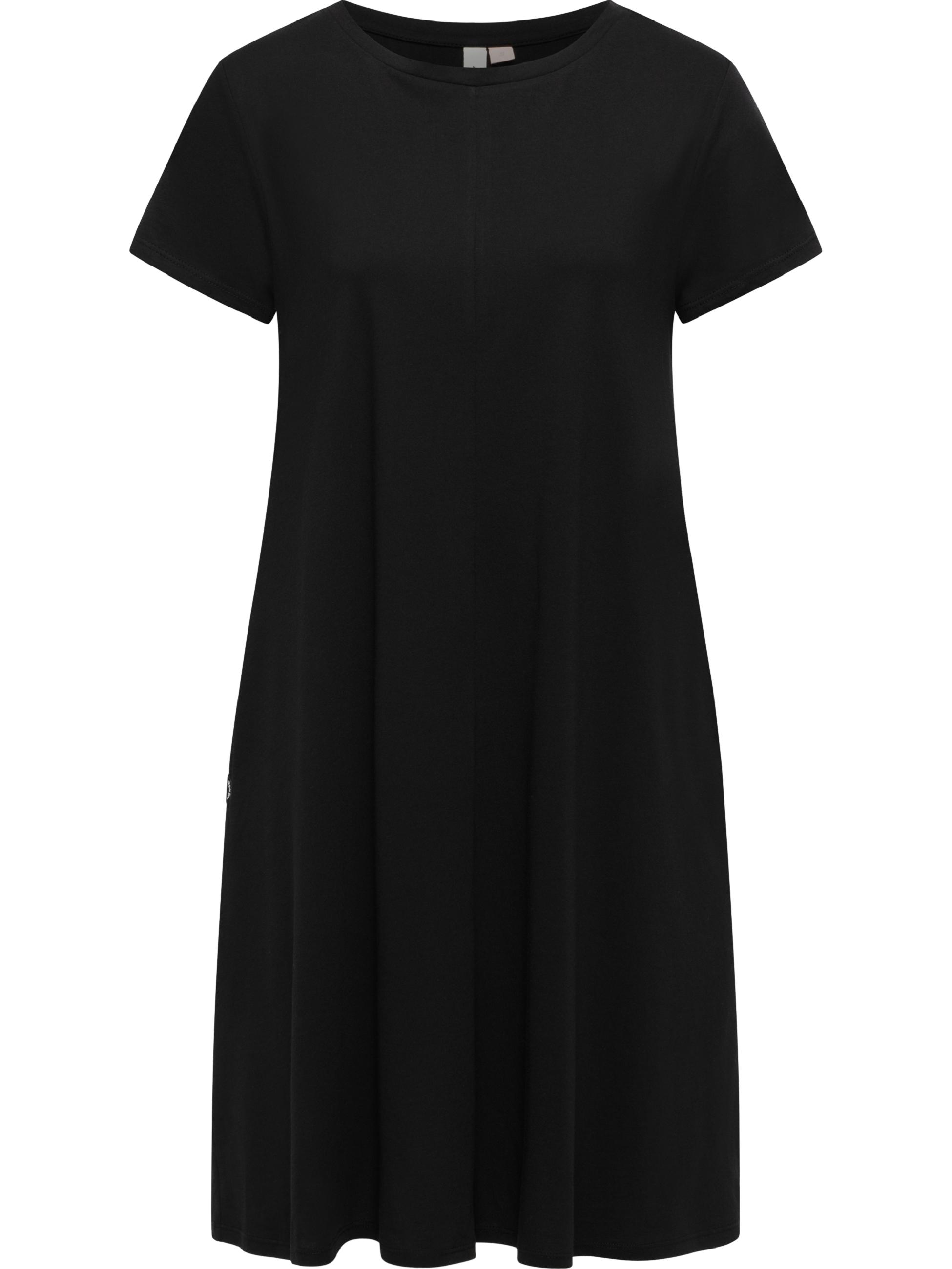 Kurzarm Midikleid "Chickie" Black