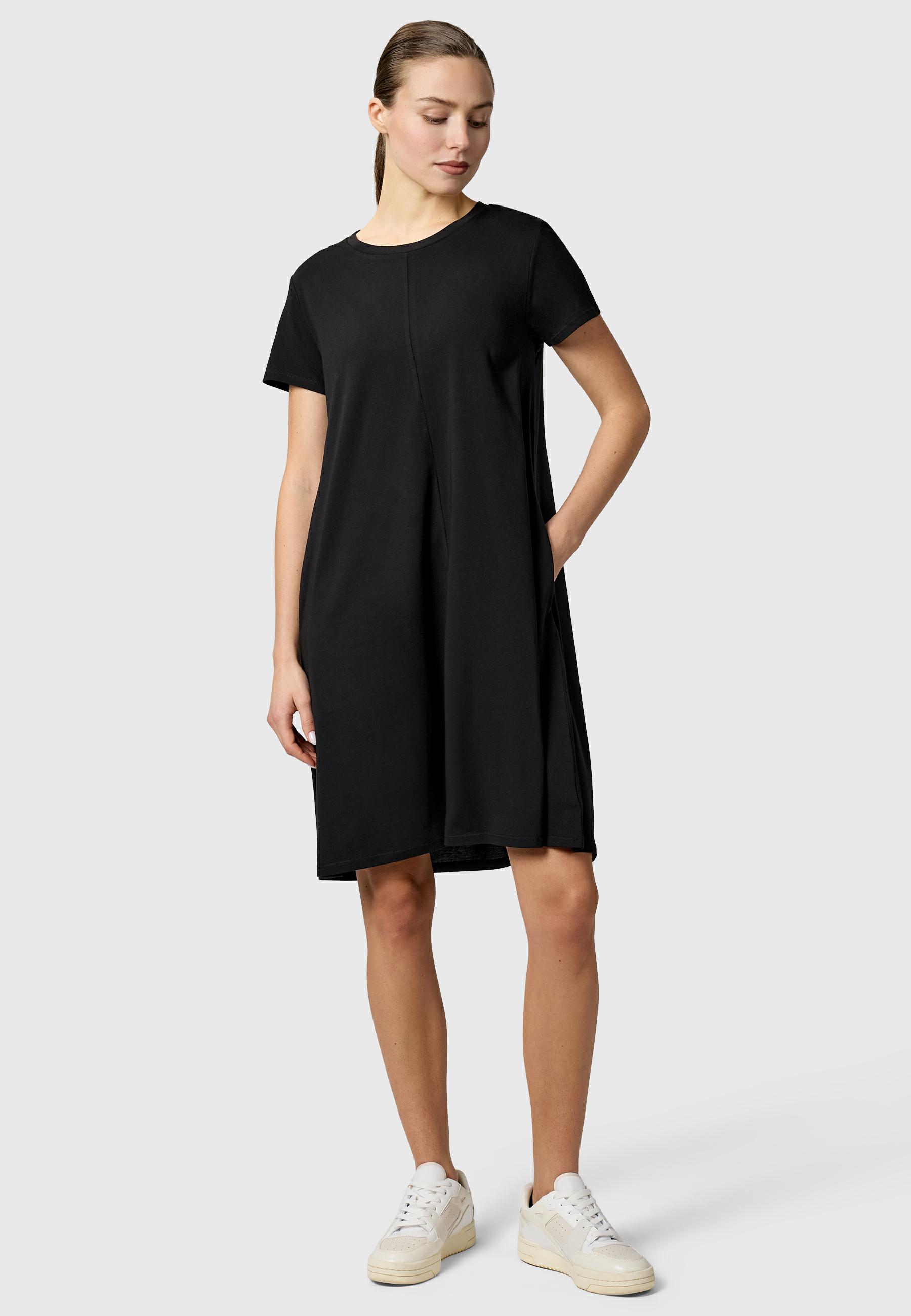 Kurzarm Midikleid "Chickie" Black