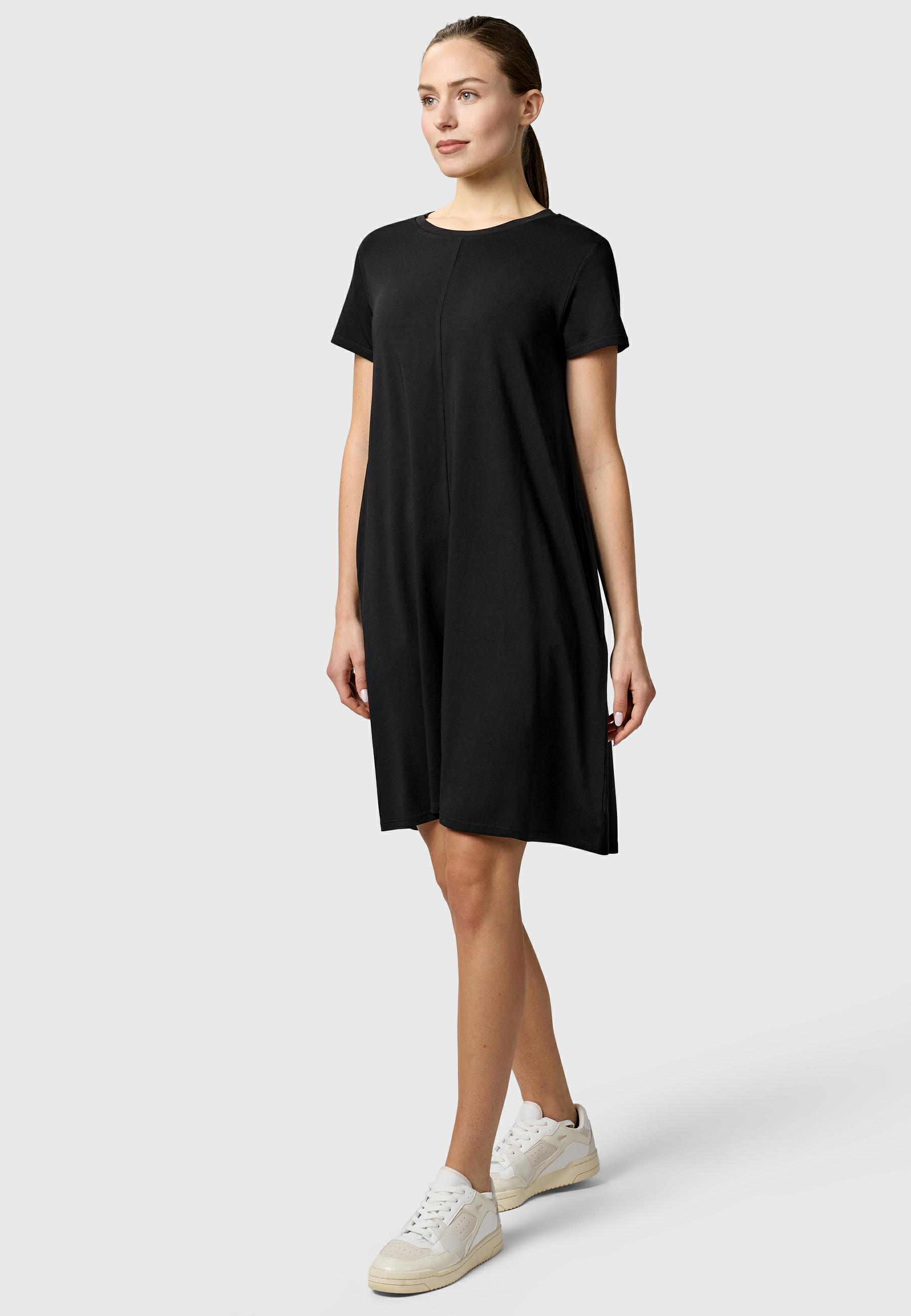 Kurzarm Midikleid "Chickie" Black