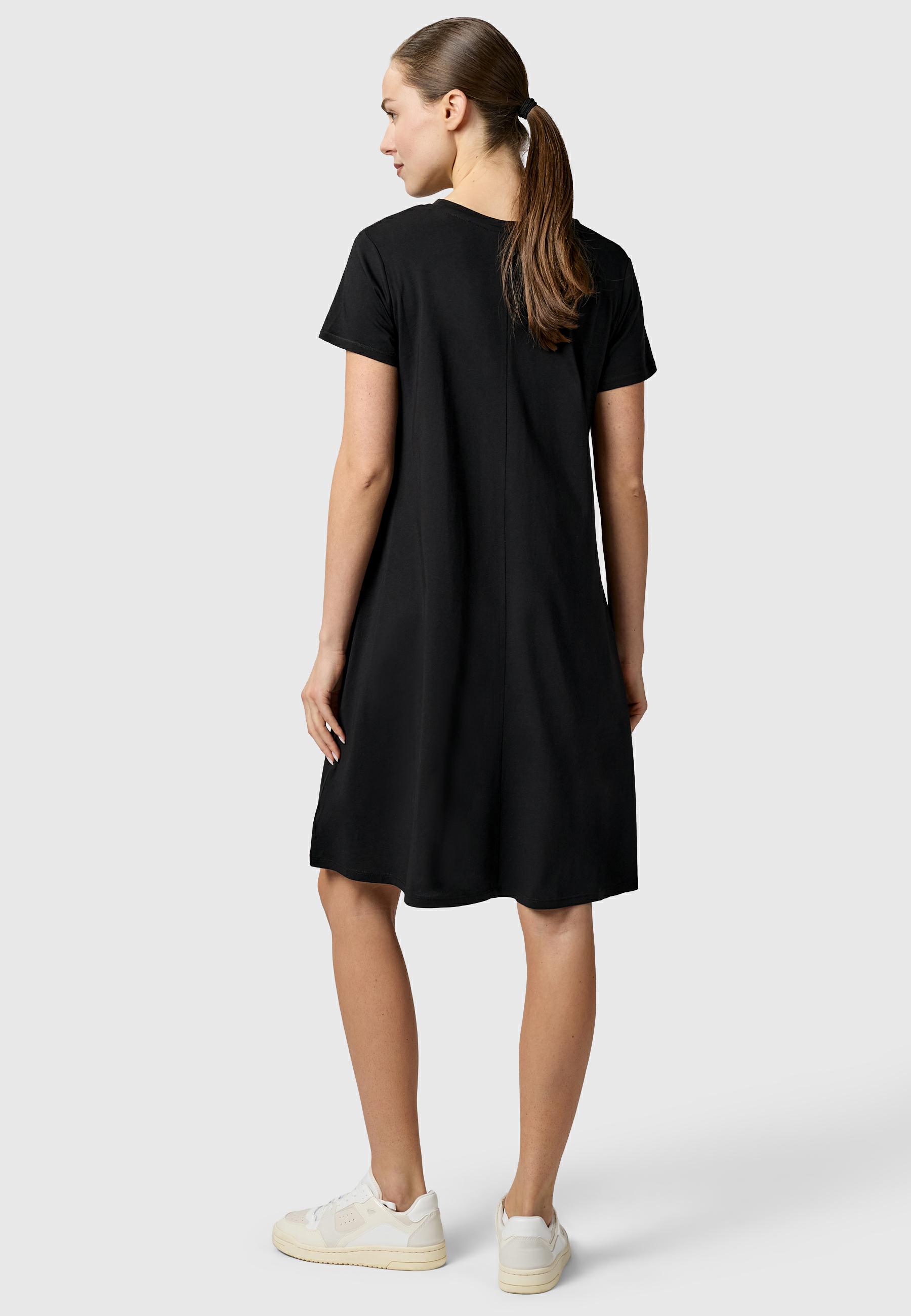 Kurzarm Midikleid "Chickie" Black